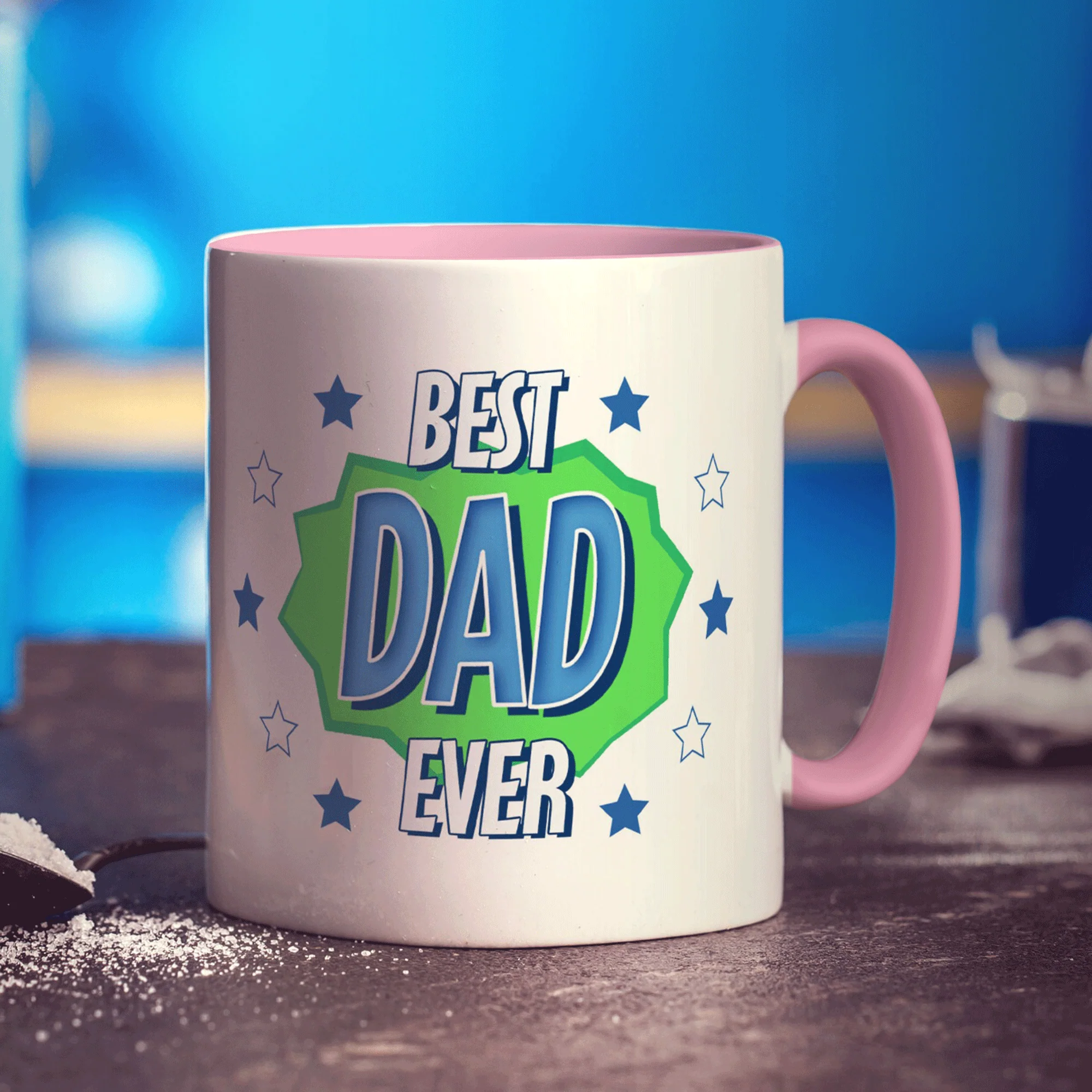 Starry Best Dad Ever Mug - Image 11