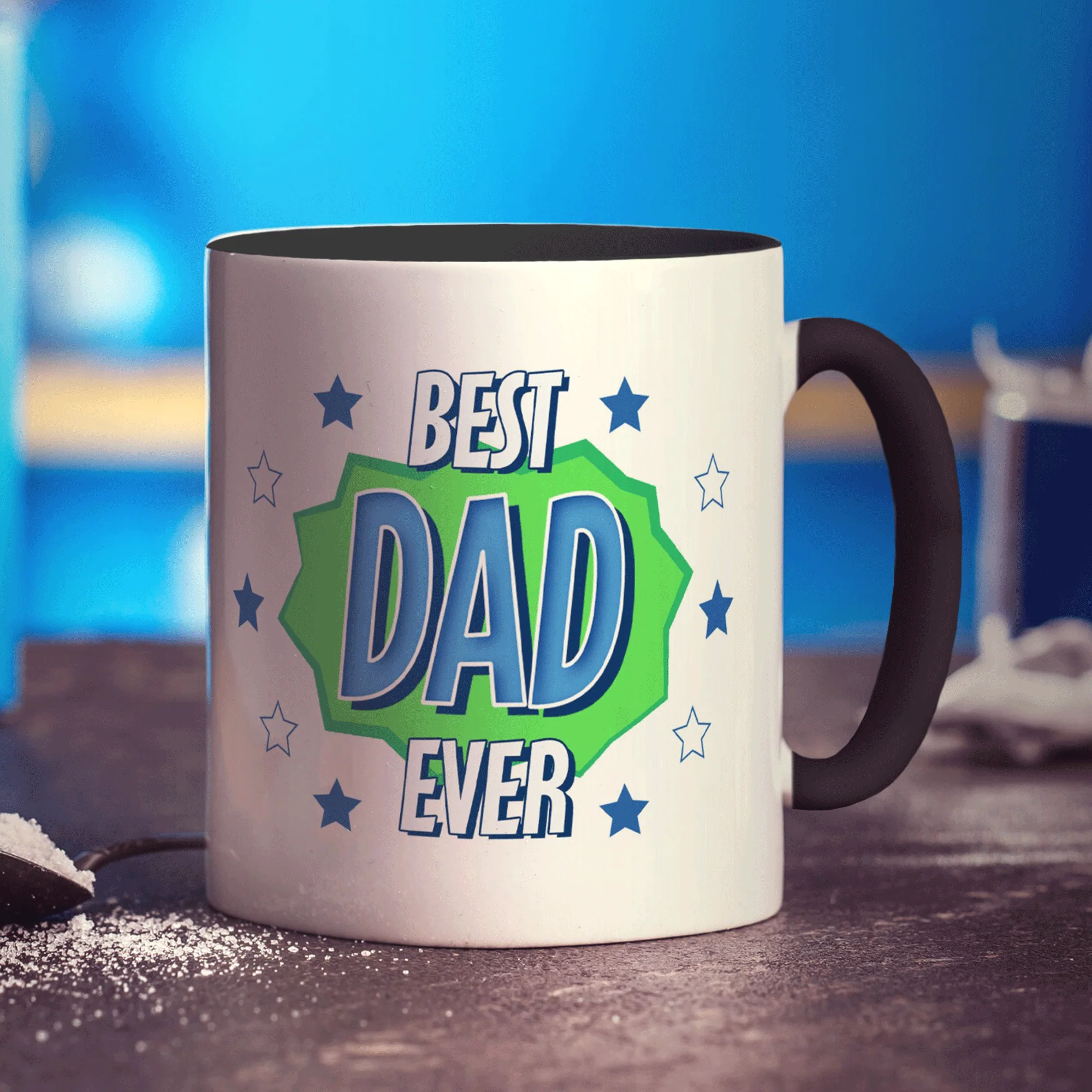 Starry Best Dad Ever Mug - Image 12