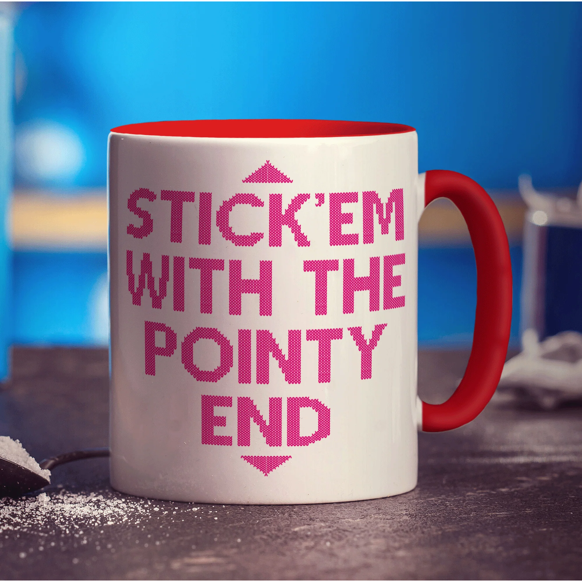 Stick'em With The Pointy End Mug - Image 11