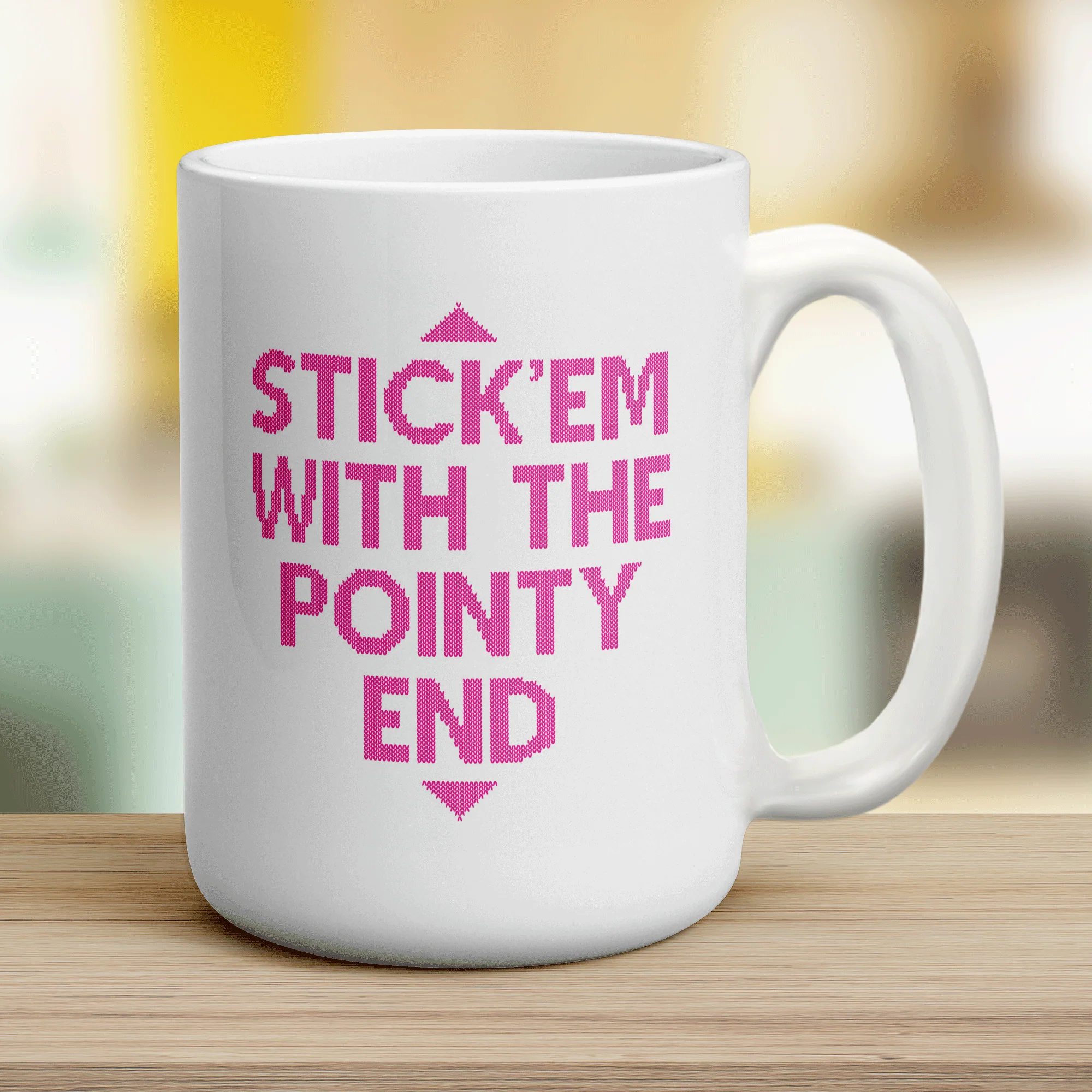 Stick'em With The Pointy End Mug - Image 12