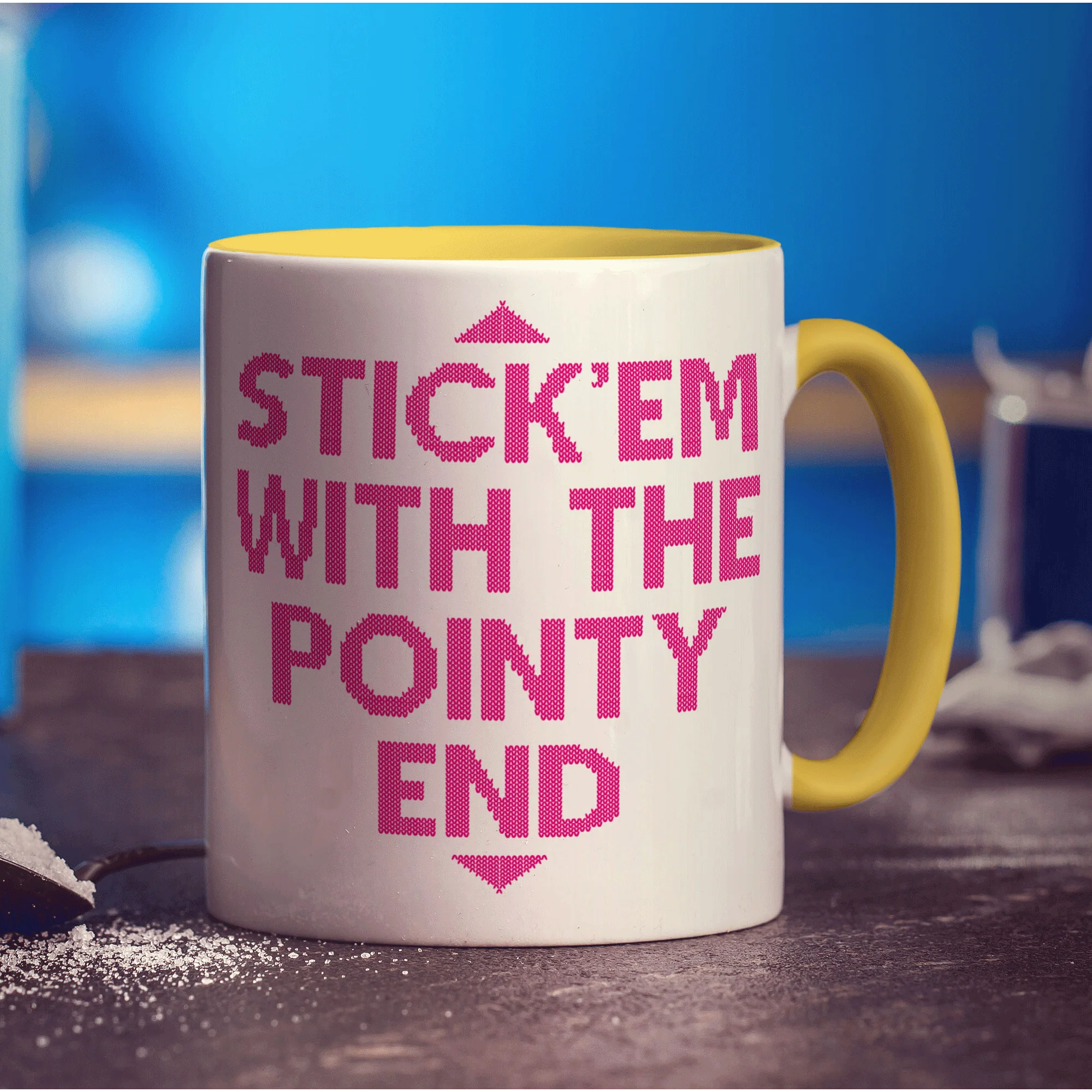 Stick'em With The Pointy End Mug - Image 5