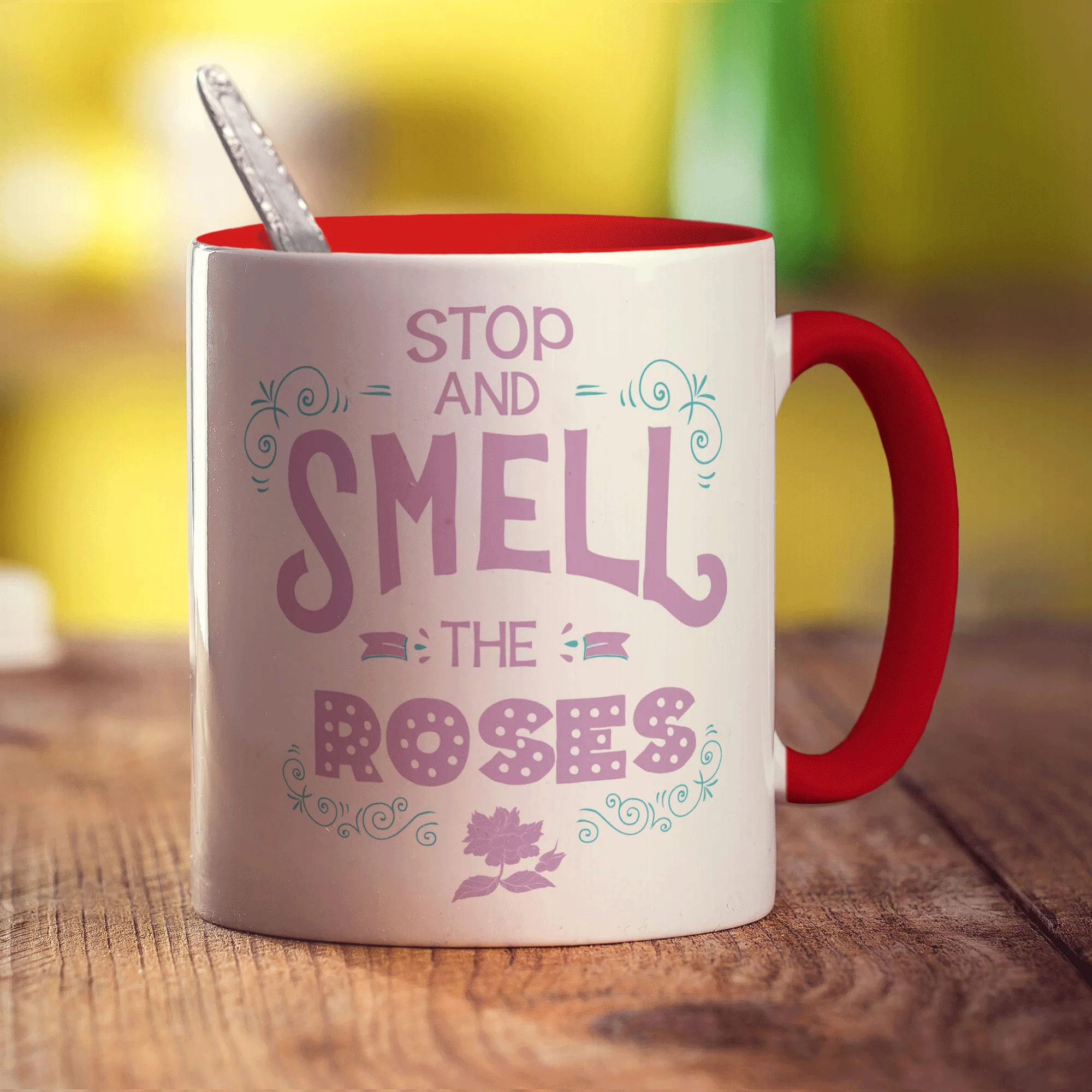 Stop and Smell the Roses Mug - Image 11