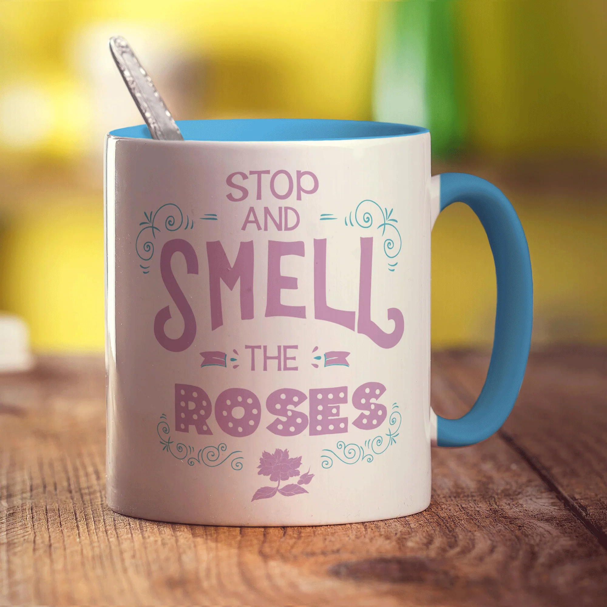 Stop and Smell the Roses Mug - Image 8