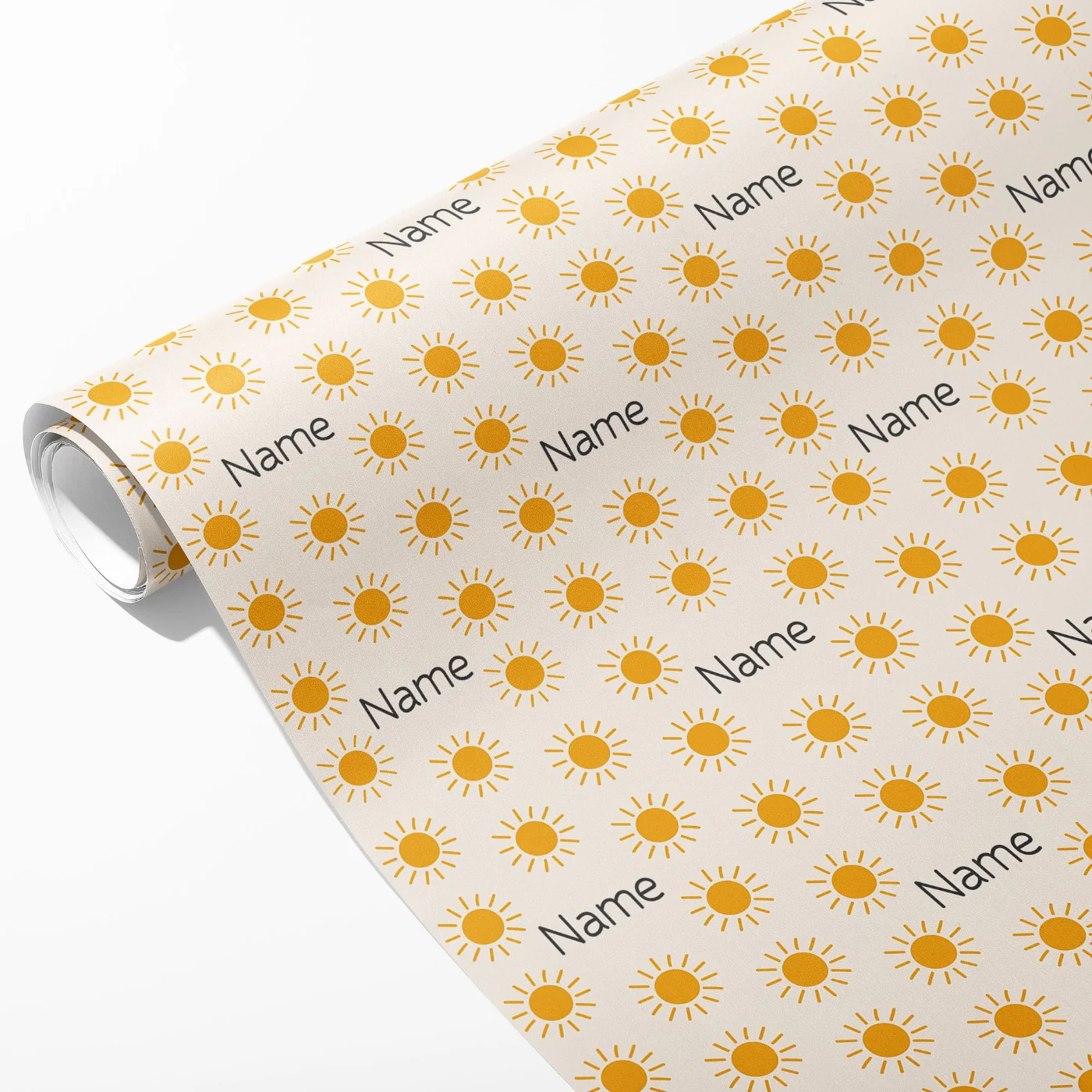 Sun Name Wrapping Paper - Image 2