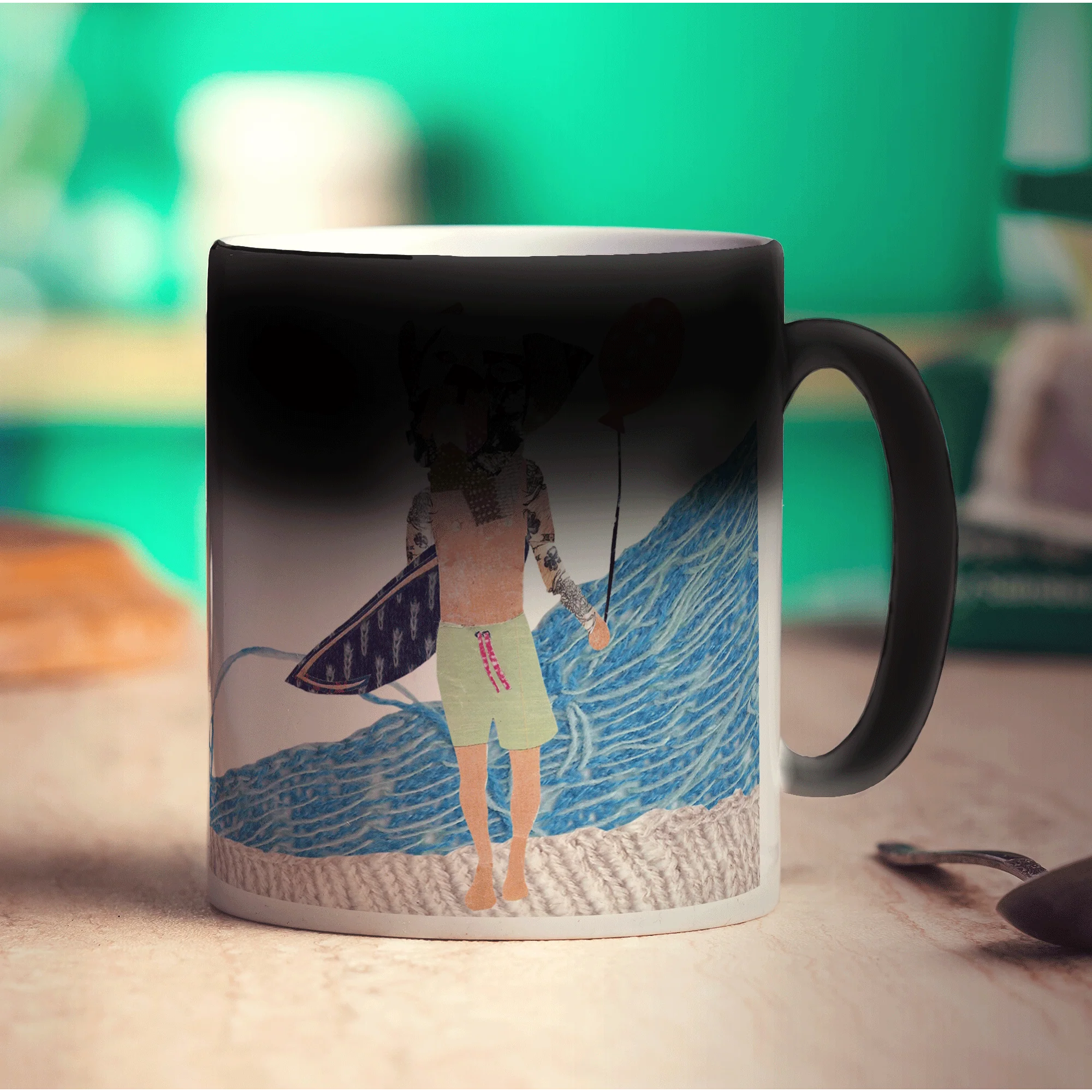 Surfer Dog Mug by Zoe Spry - Image 5