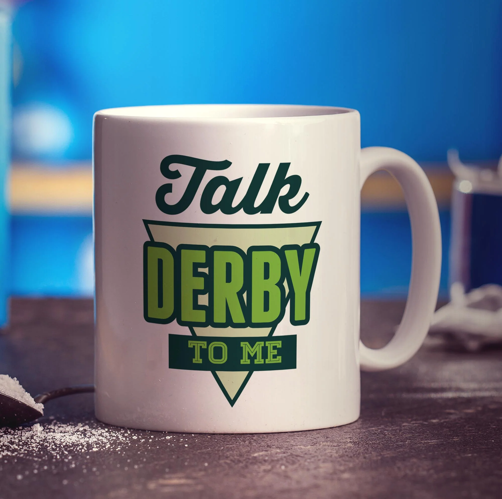Talk Derby To Me Mug - Image 3