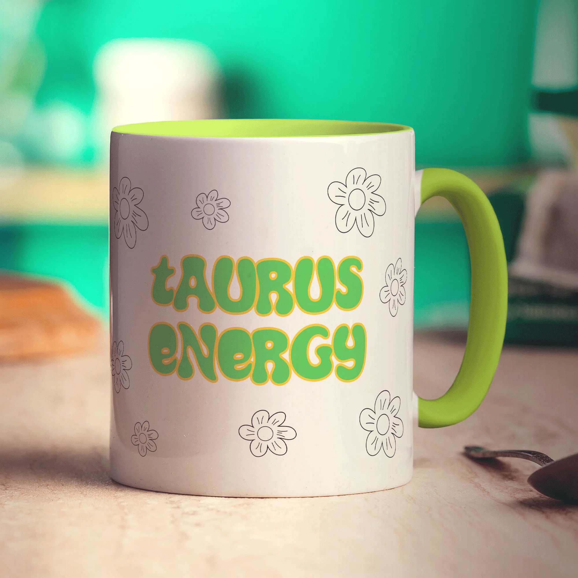 Taurus Energy Star Sign Mug - Image 7