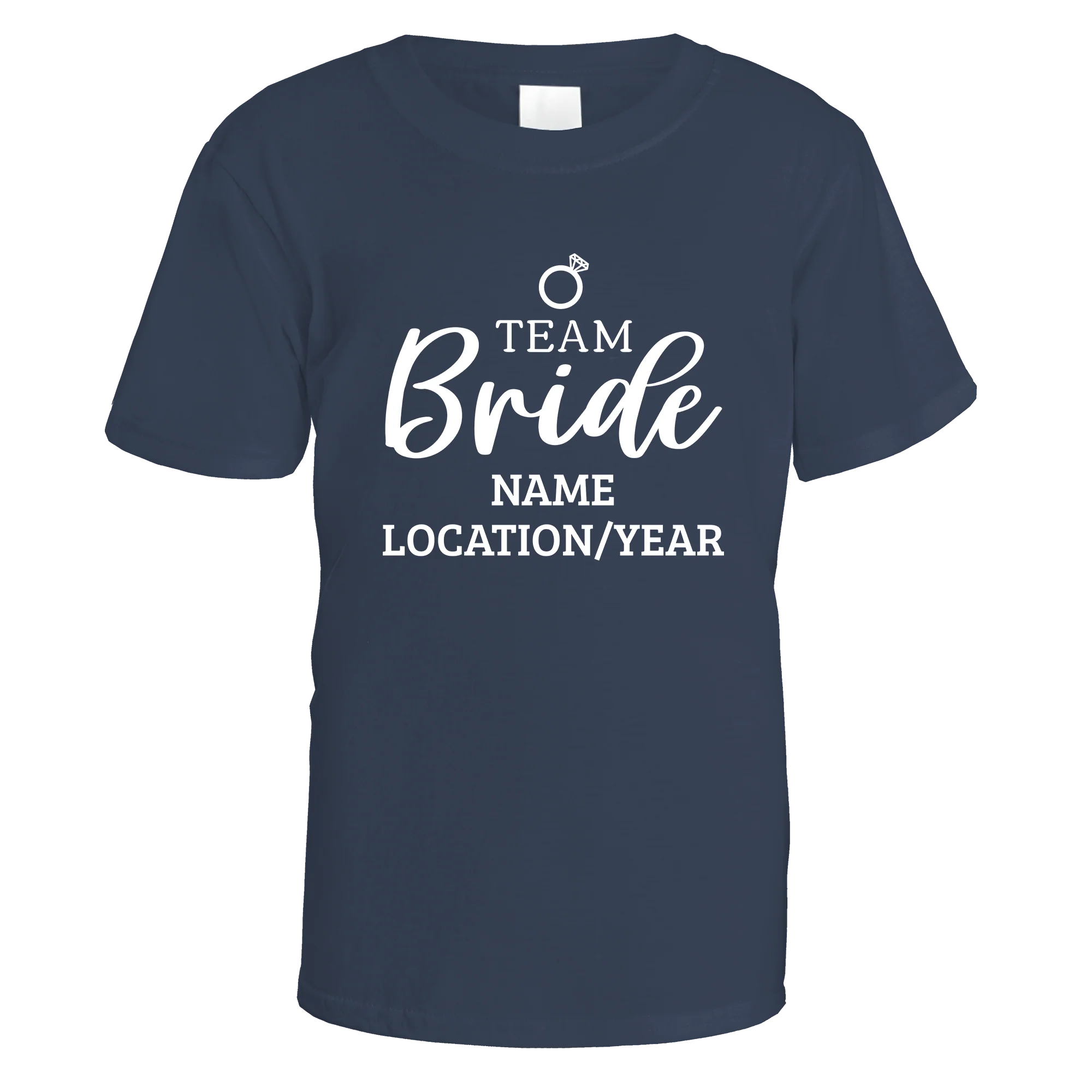 Team Bride Ring Hen Do T-Shirt - Image 12