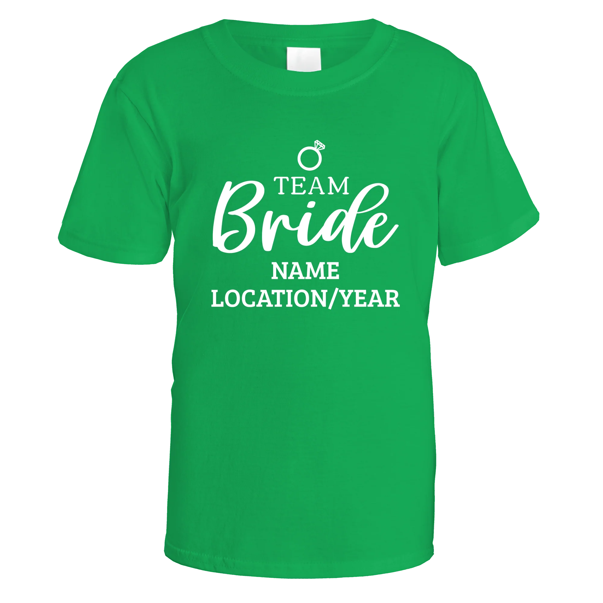 Team Bride Ring Hen Do T-Shirt - Image 3