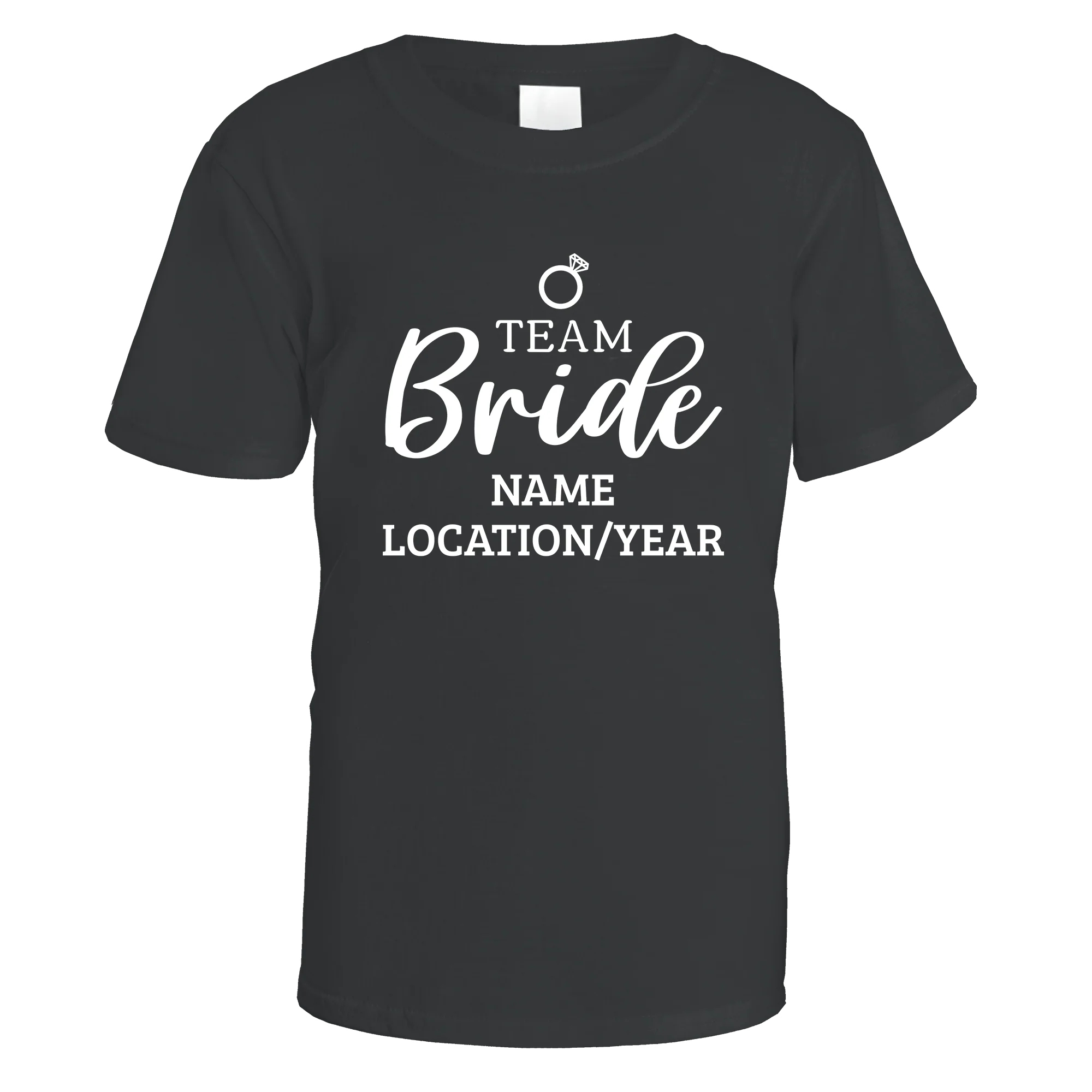 Team Bride Ring Hen Do T-Shirt - Image 6