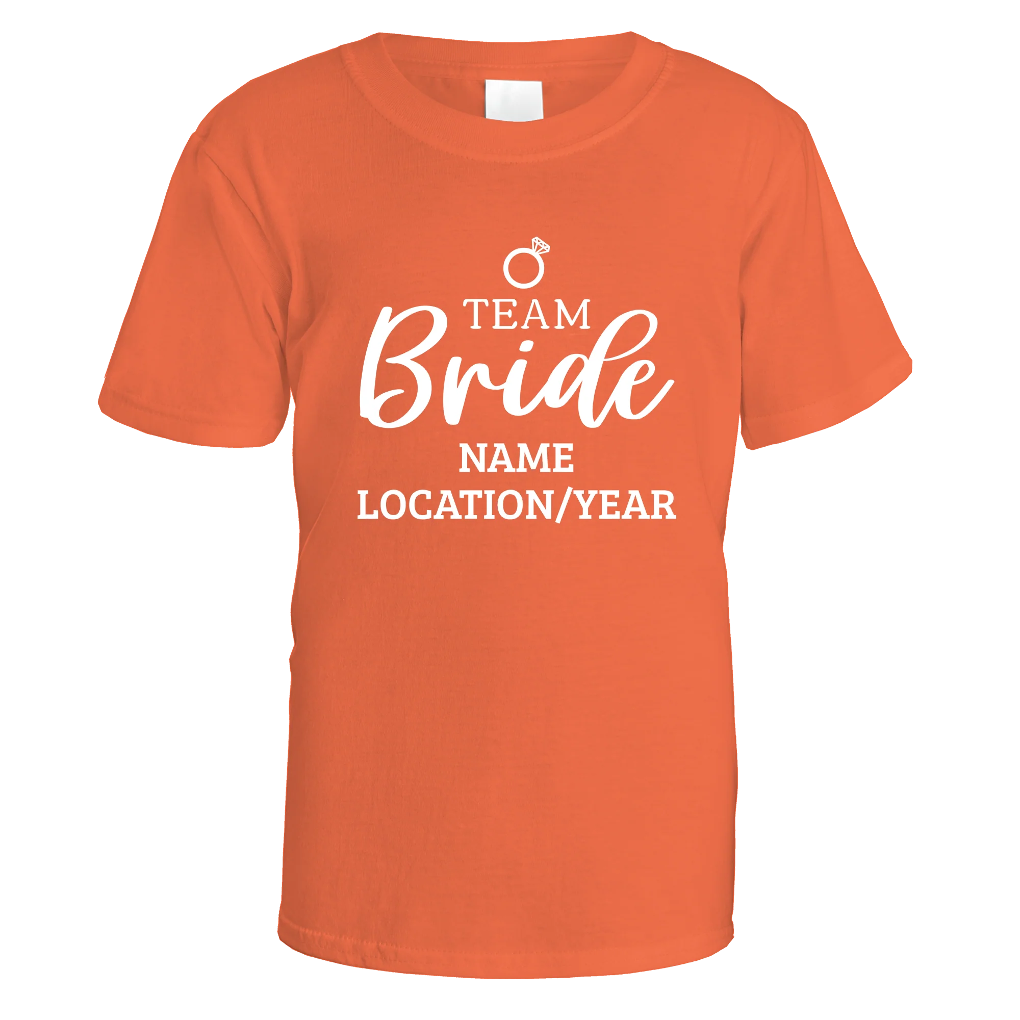 Team Bride Ring Hen Do T-Shirt - Image 9