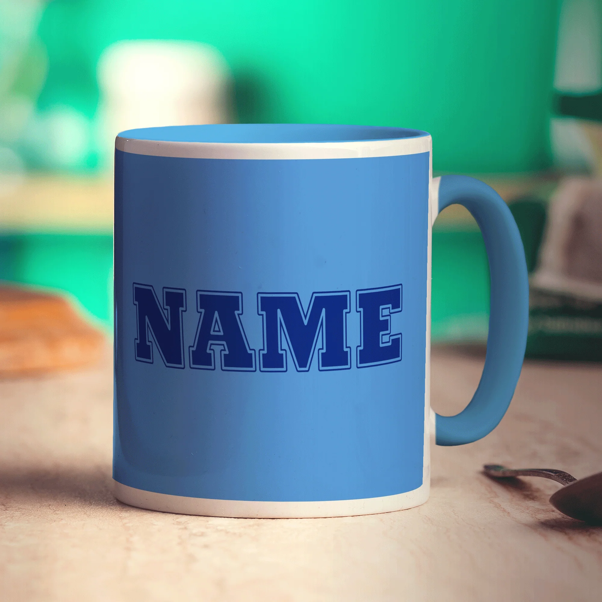 Team Name Mug - Blue - Image 12