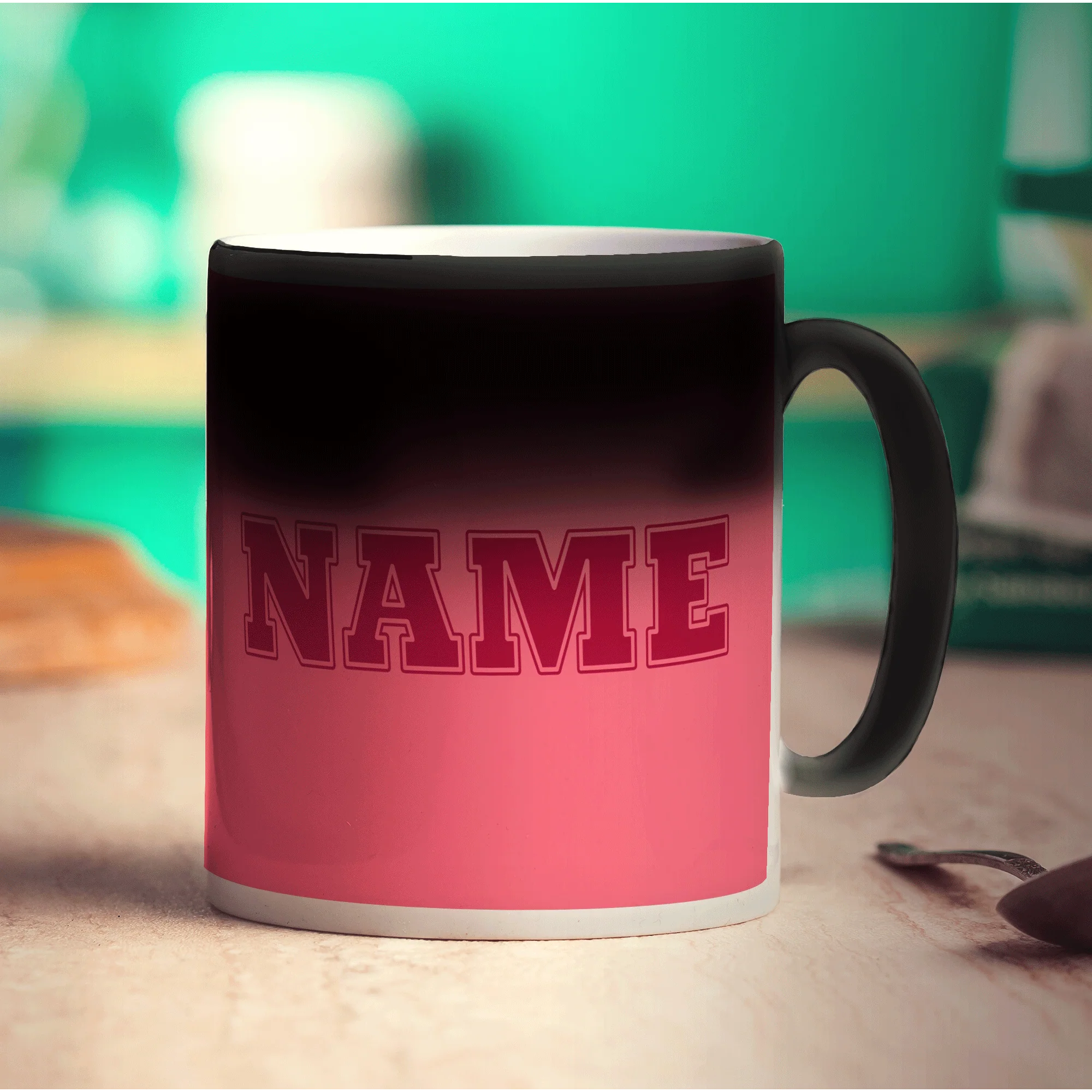 Team Name Mug - Pink - Image 10