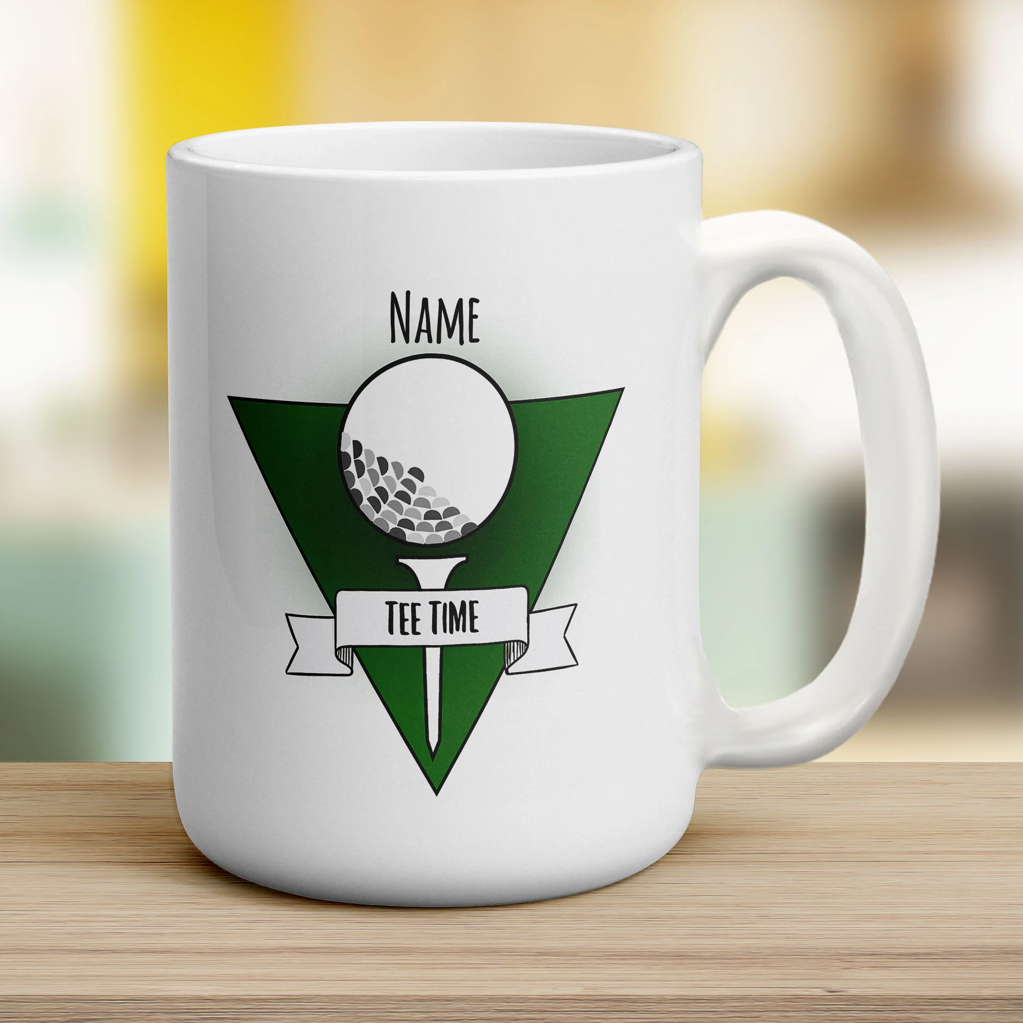 Tee Time Golf Photo Mug - Image 10