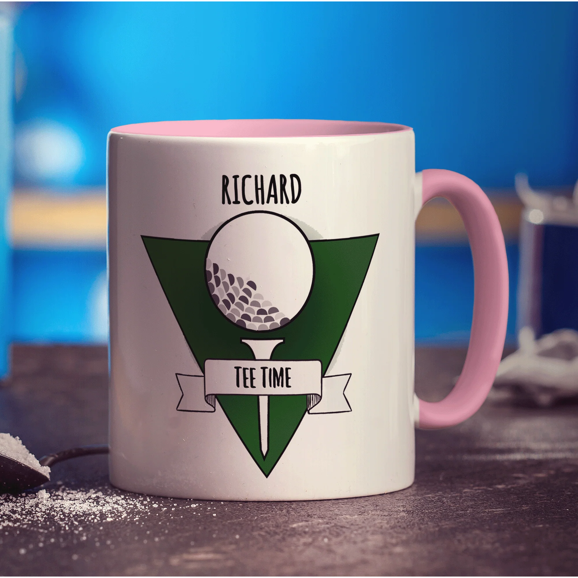 Tee Time Golf Photo Mug - Image 7