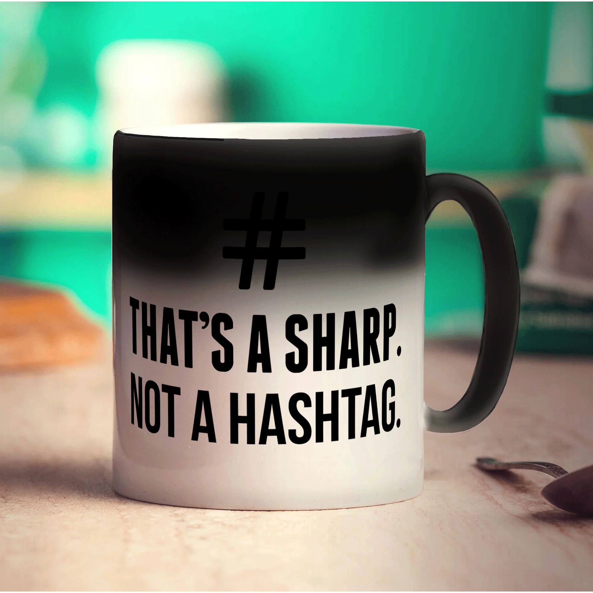 # That's a Sharp. Not a Hashtag Mug - Image 6