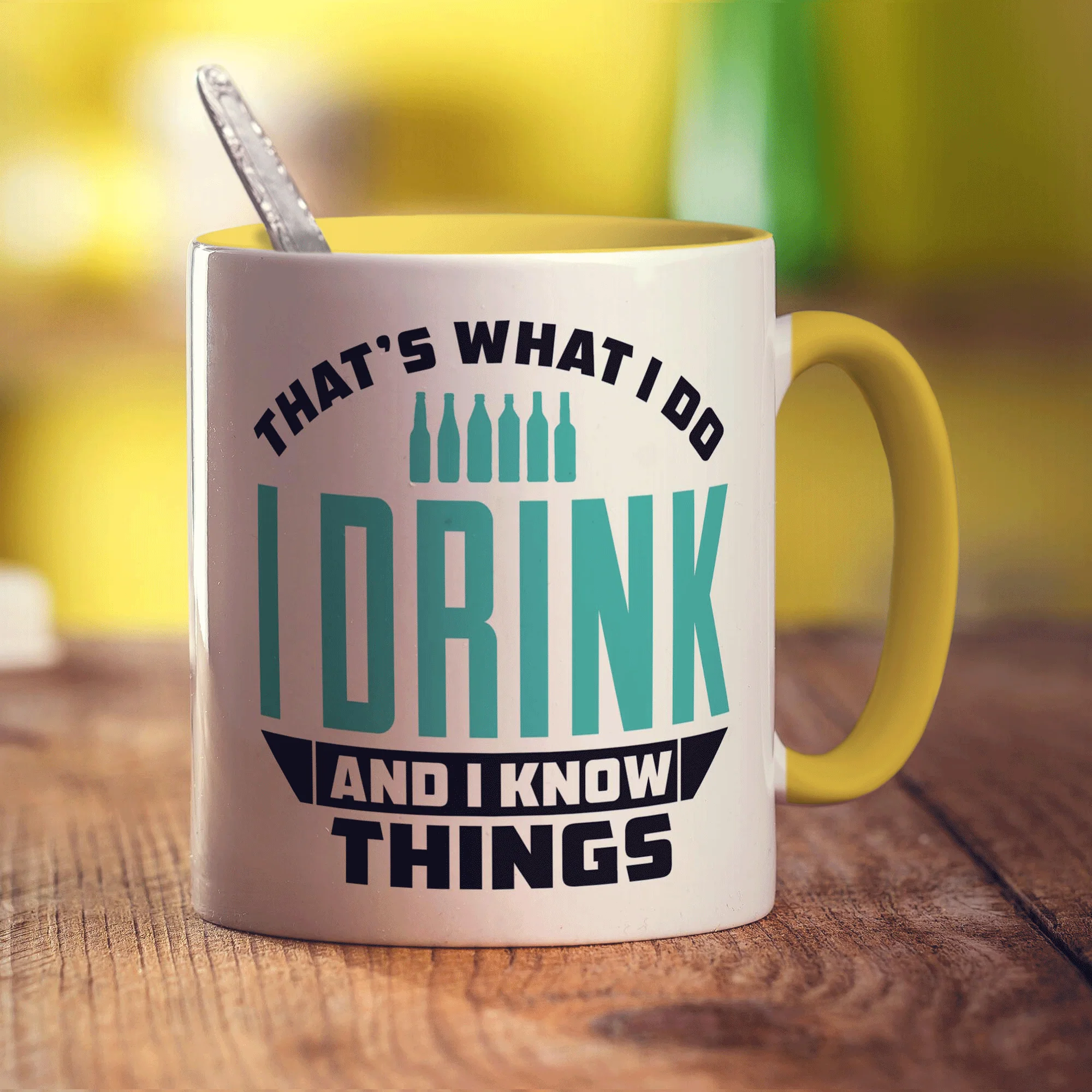 That's What I Do, I Drink And I Know Things Mug - Image 5