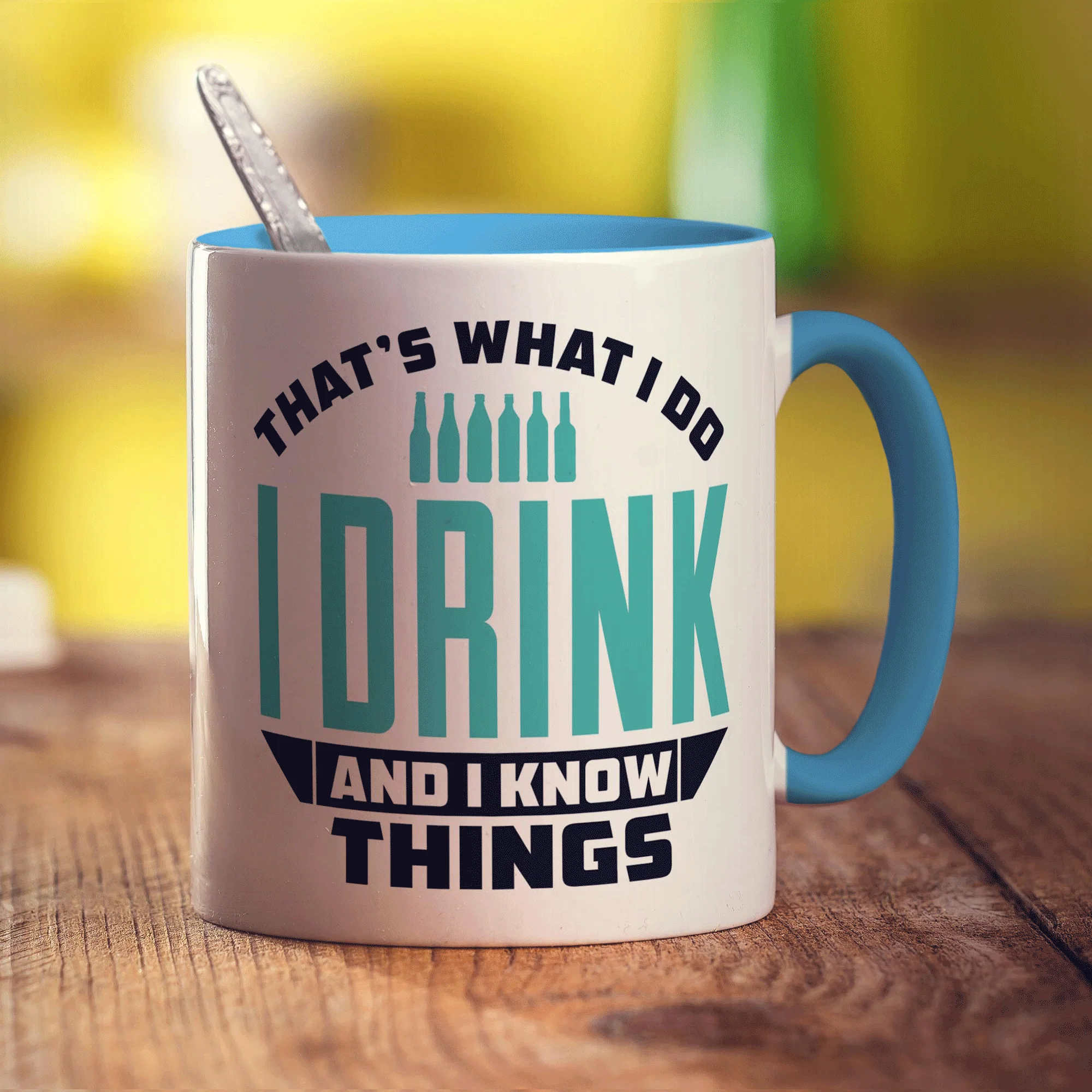 That's What I Do, I Drink And I Know Things Mug - Image 8