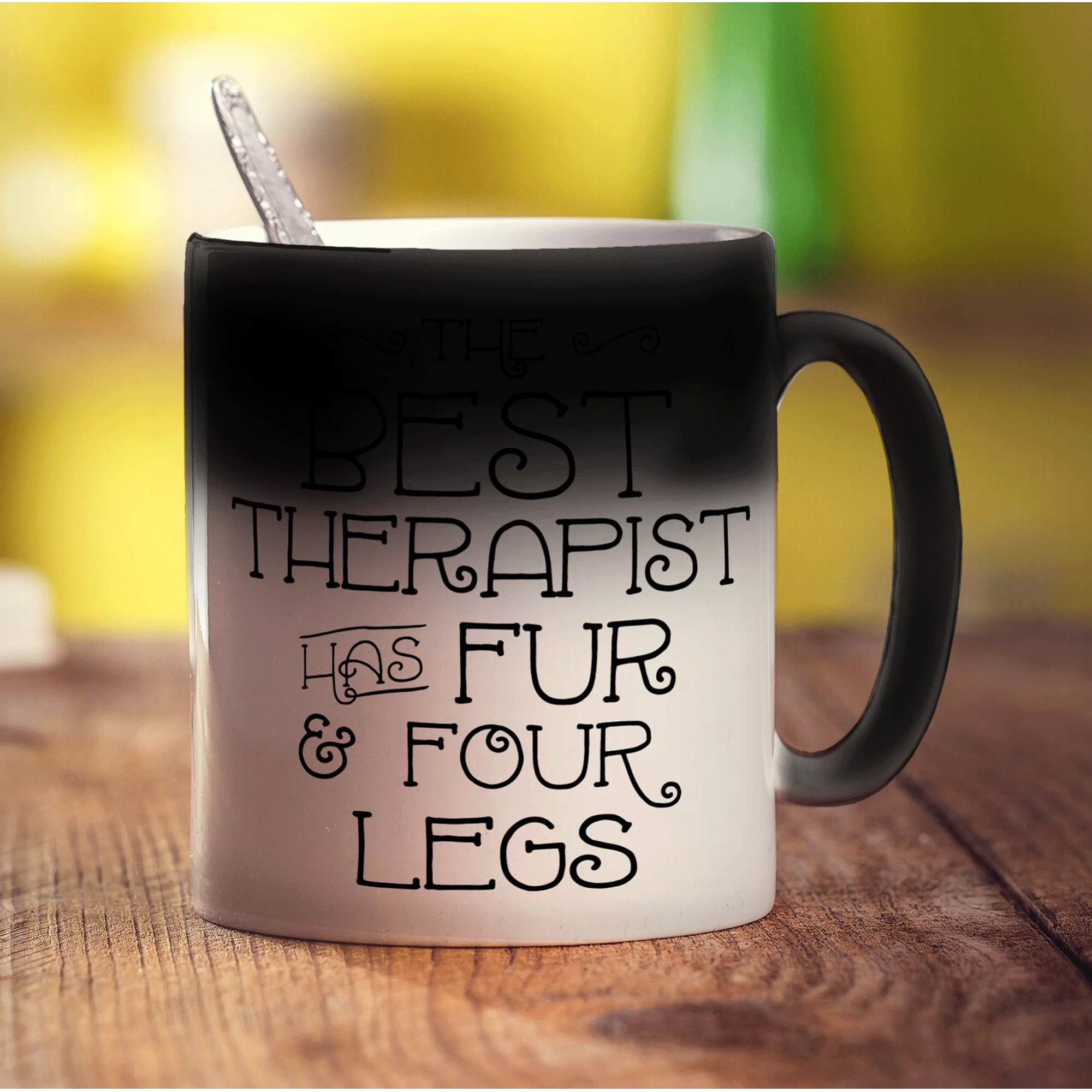 The Best Therapist Has Fur & Four Legs Mug - Image 6