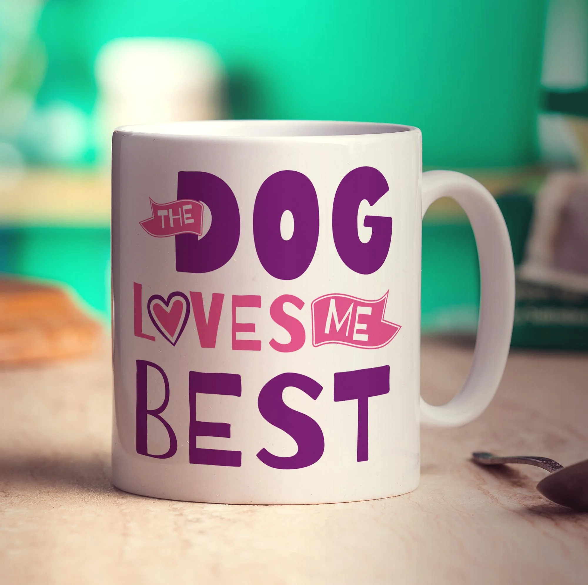 The Dog Loves Me Best Mug - Image 3