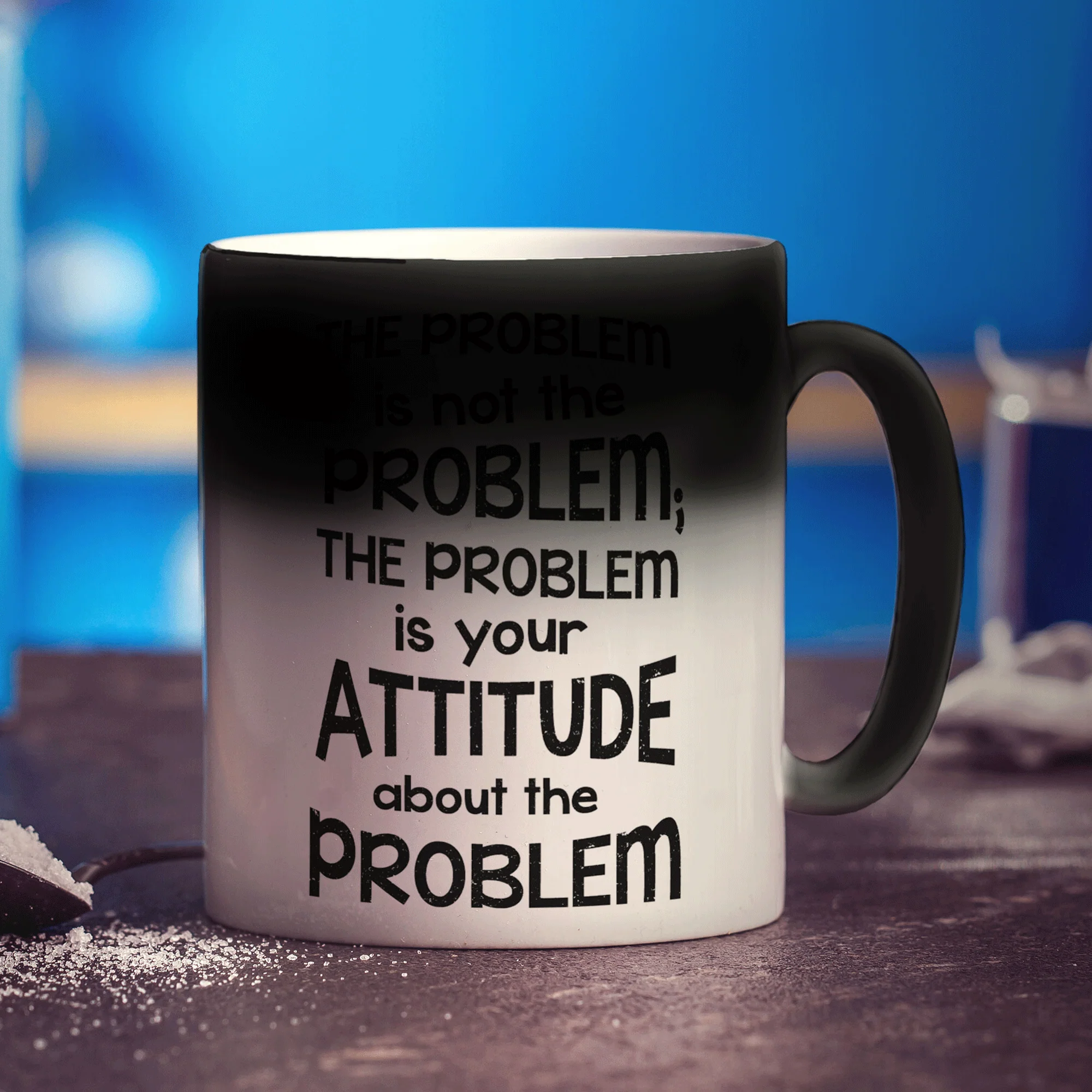 The Problem is Not the Problem is Your Attitude About the Problem Mug - Image 6