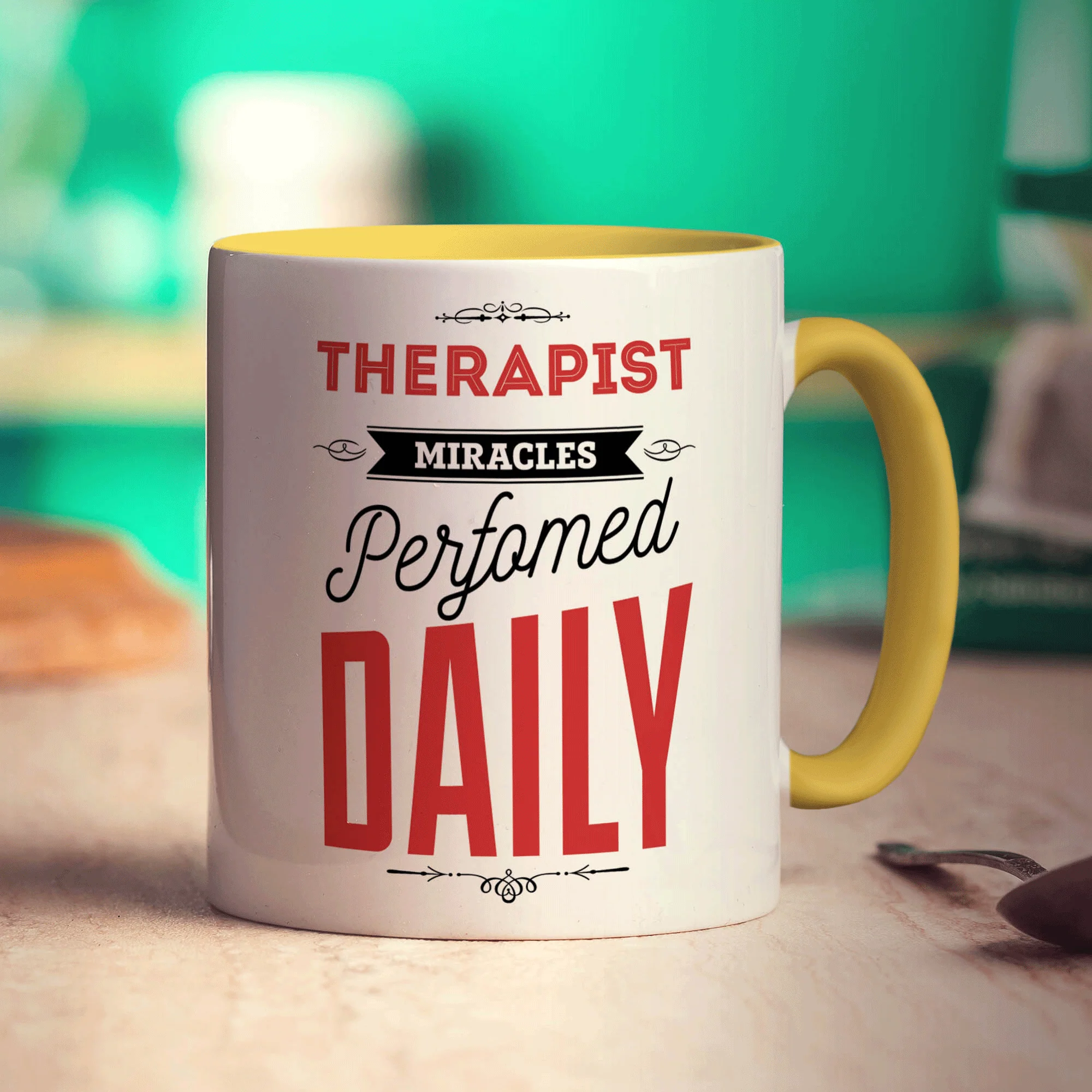 Therapist Miracles Performed Daily Mug - Image 5