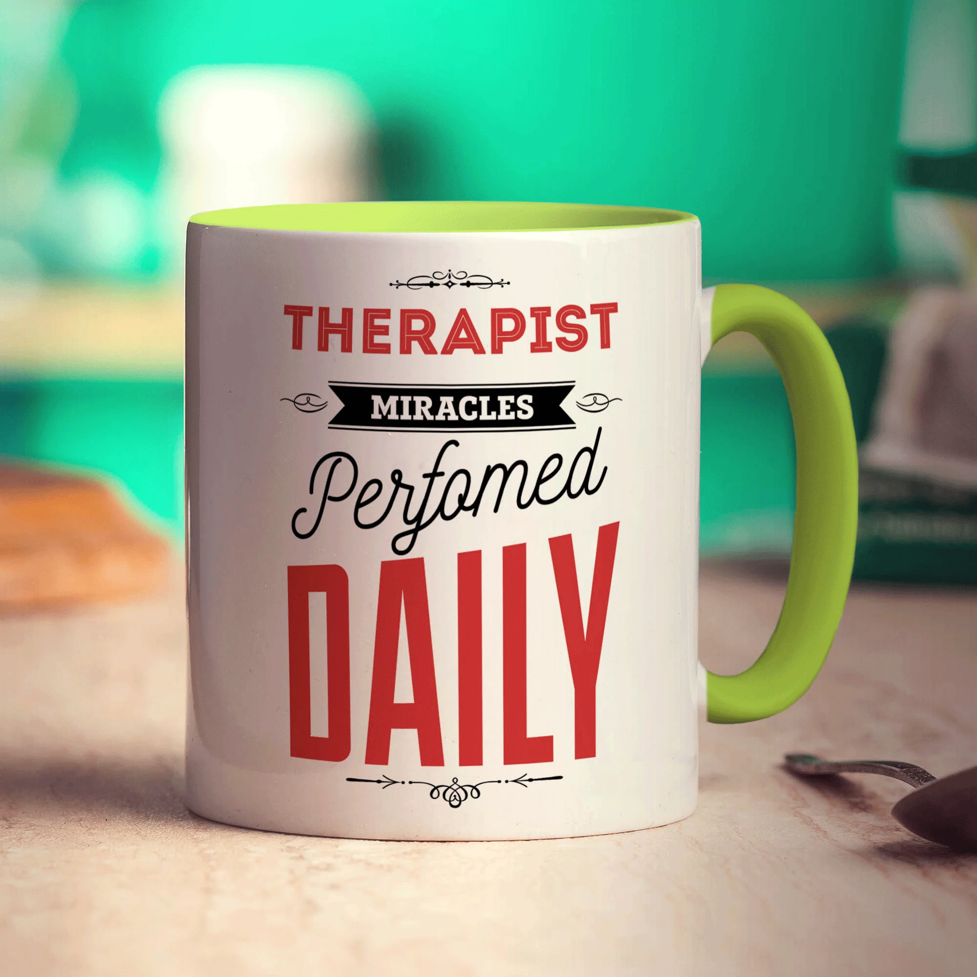 Therapist Miracles Performed Daily Mug - Image 7