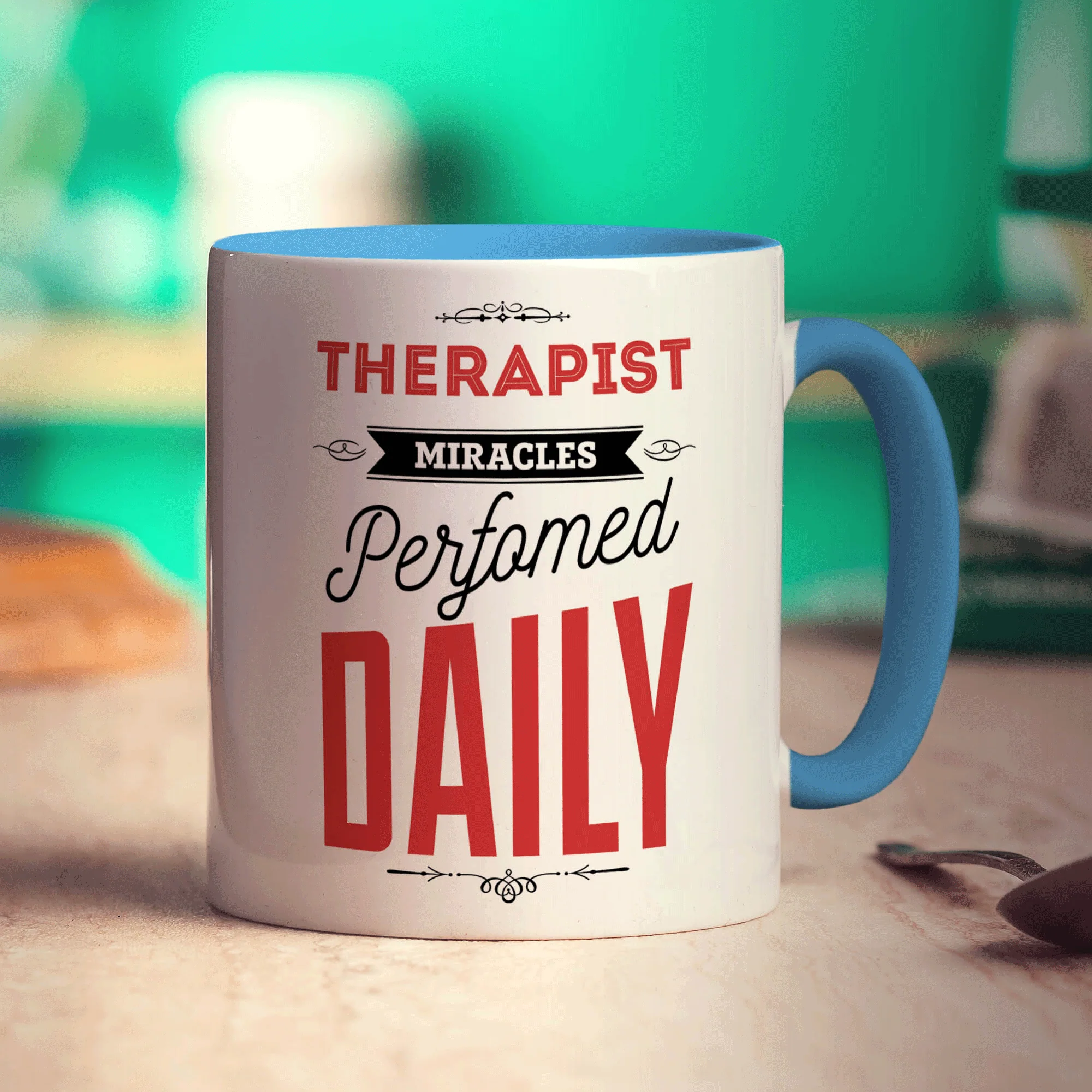 Therapist Miracles Performed Daily Mug - Image 8