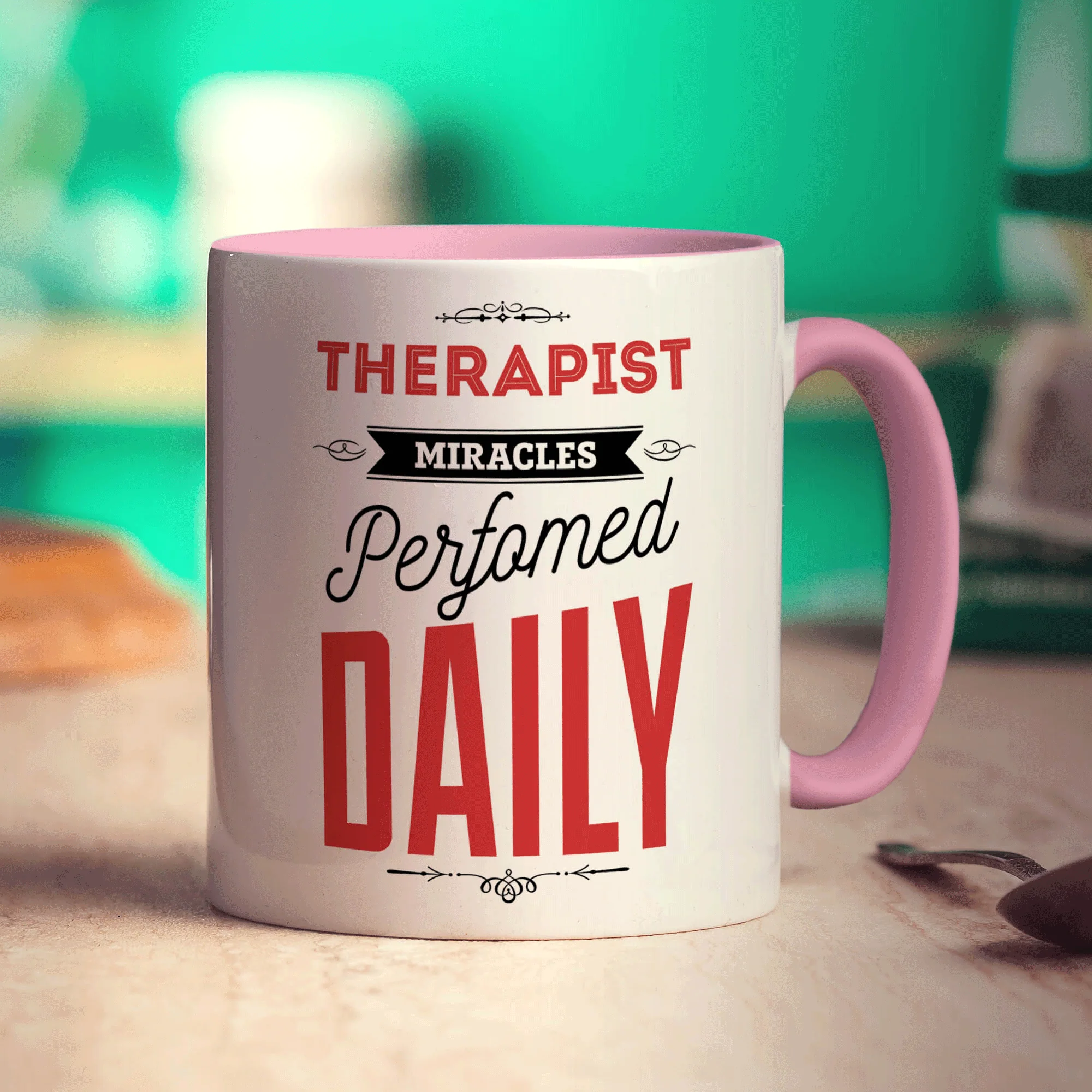 Therapist Miracles Performed Daily Mug - Image 9