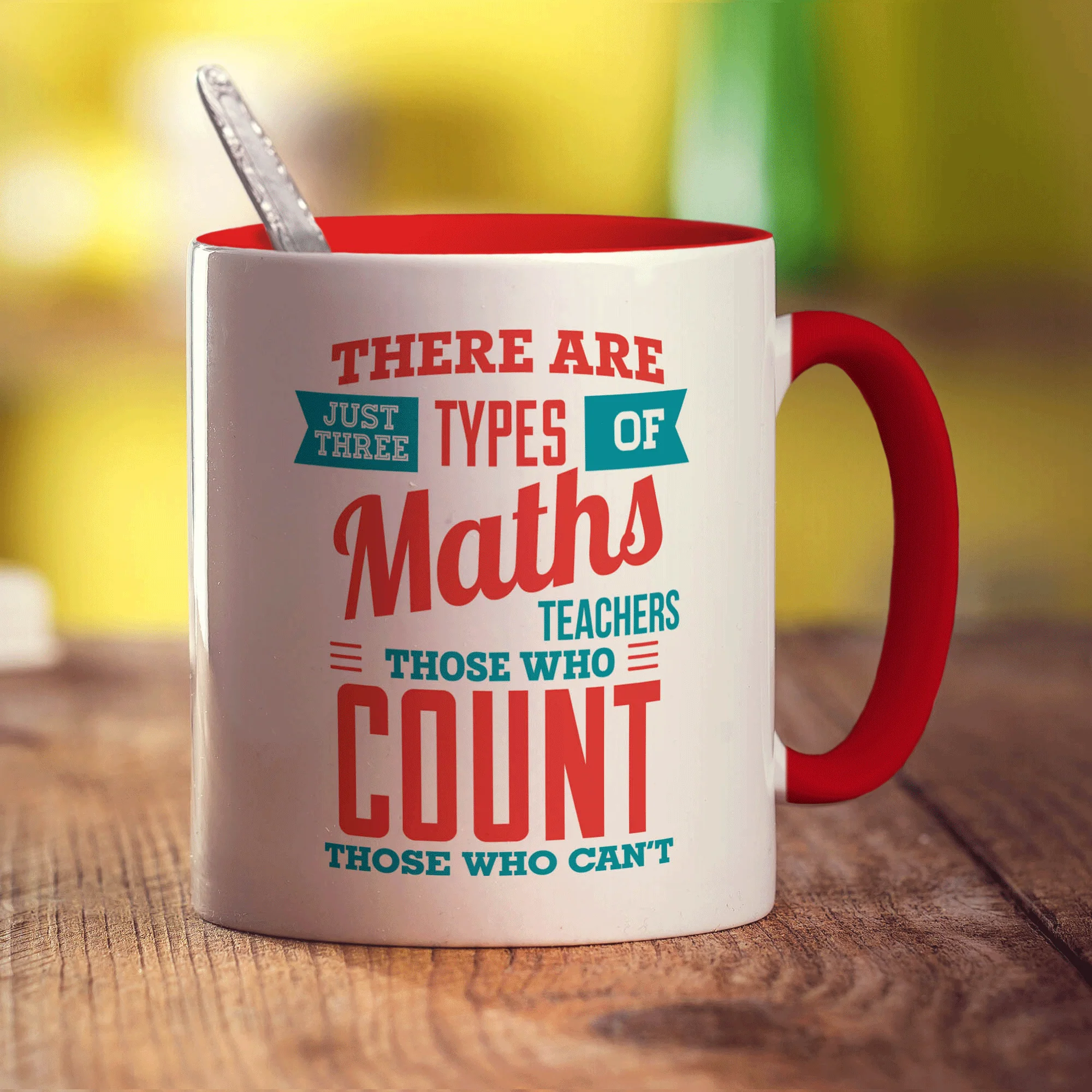 There are Just Three Types of Maths Teachers Those Who Count Those Who Can't Mugs - Image 11