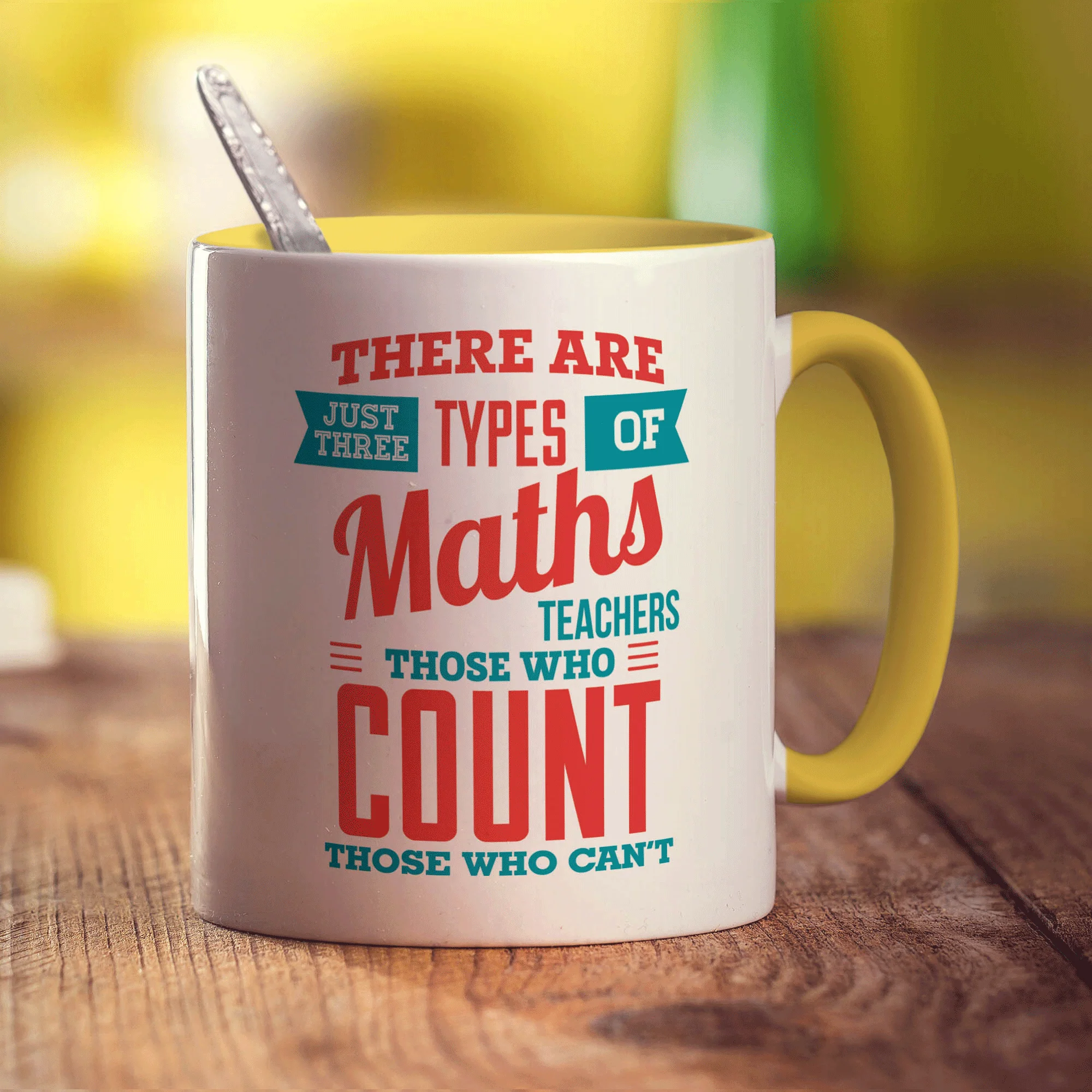 There are Just Three Types of Maths Teachers Those Who Count Those Who Can't Mugs - Image 5