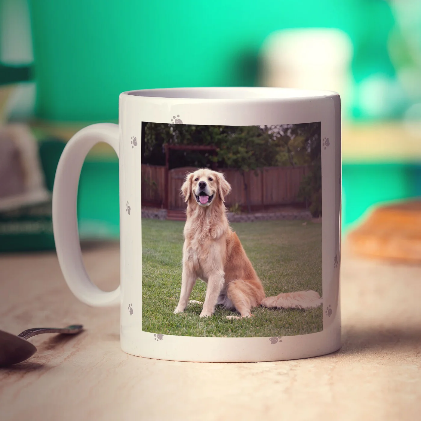 This Human Belongs to Pet Personalised Mug - Image 2