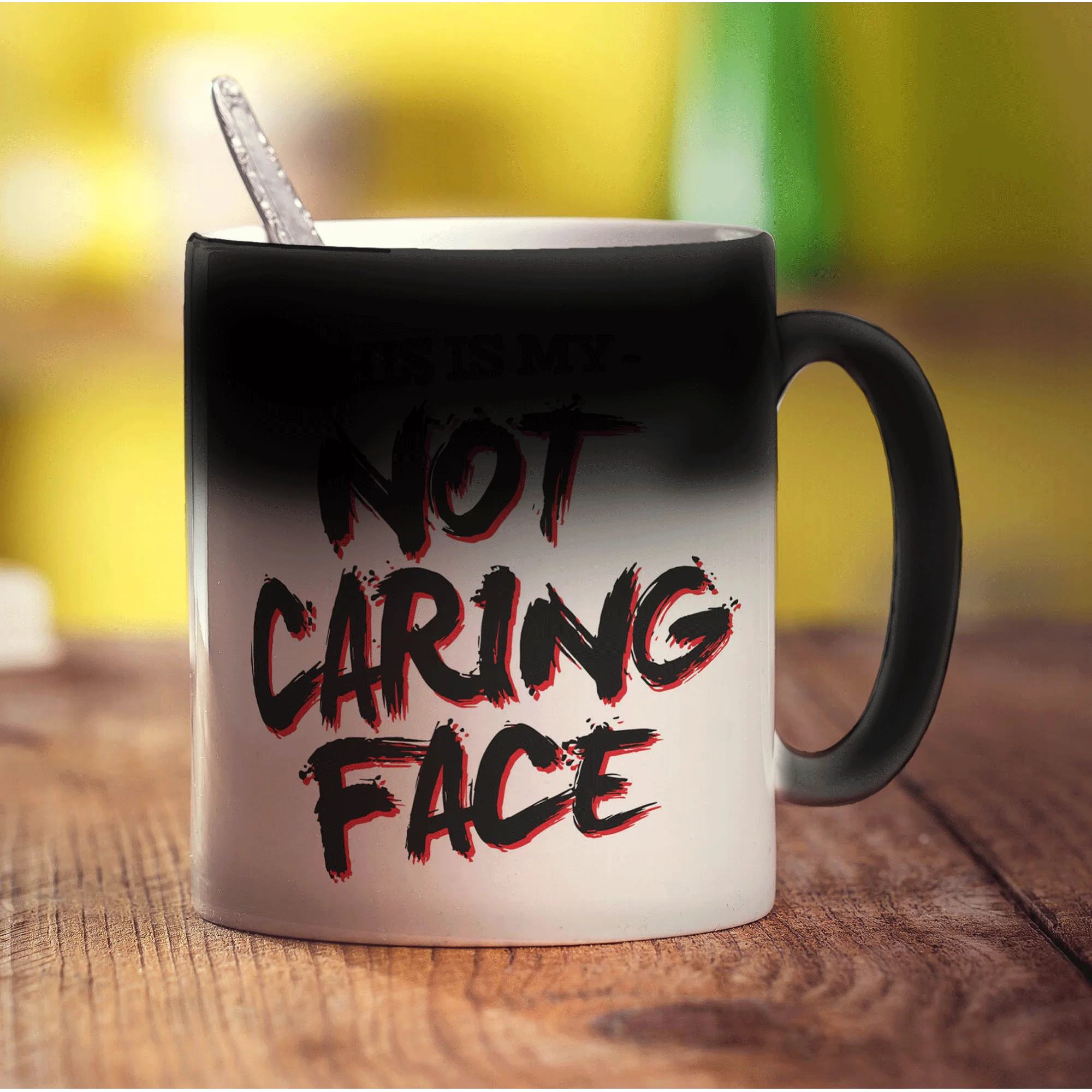 This is My Not Caring Face Mug - Image 6