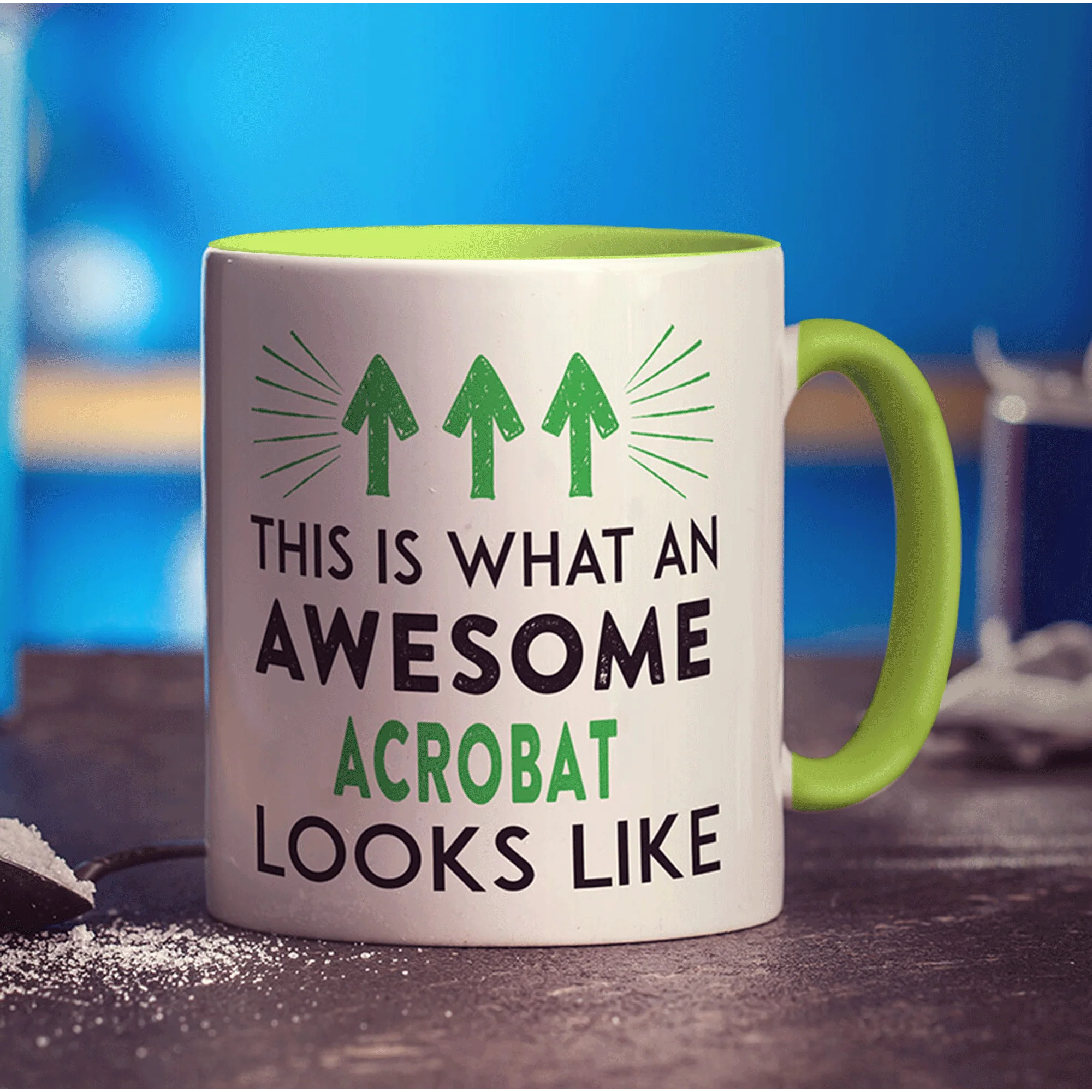 This Is What An Awesome Acrobat Looks Like Mug - Image 5