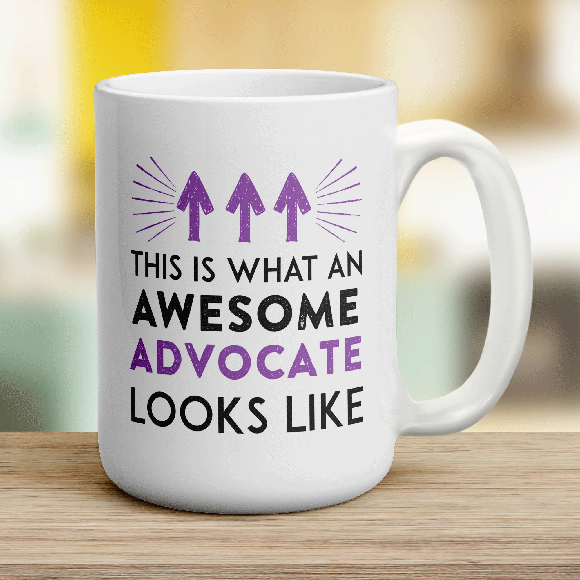 This Is What An Awesome Advocate Looks Like Mug - Image 10