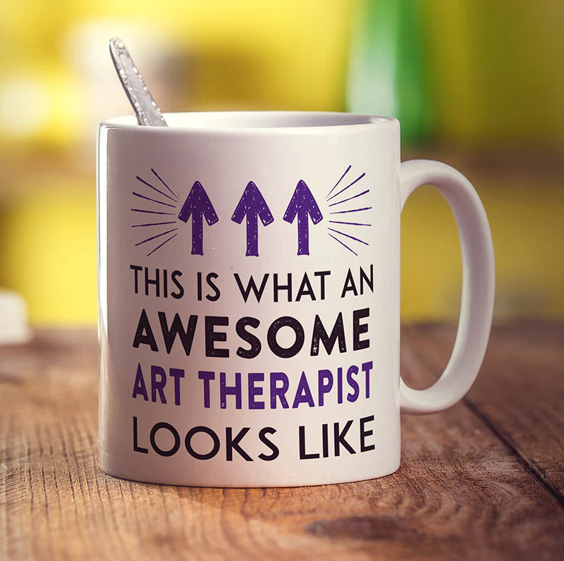 This Is What An Awesome Art Therapist Looks Like Mug - Image 2