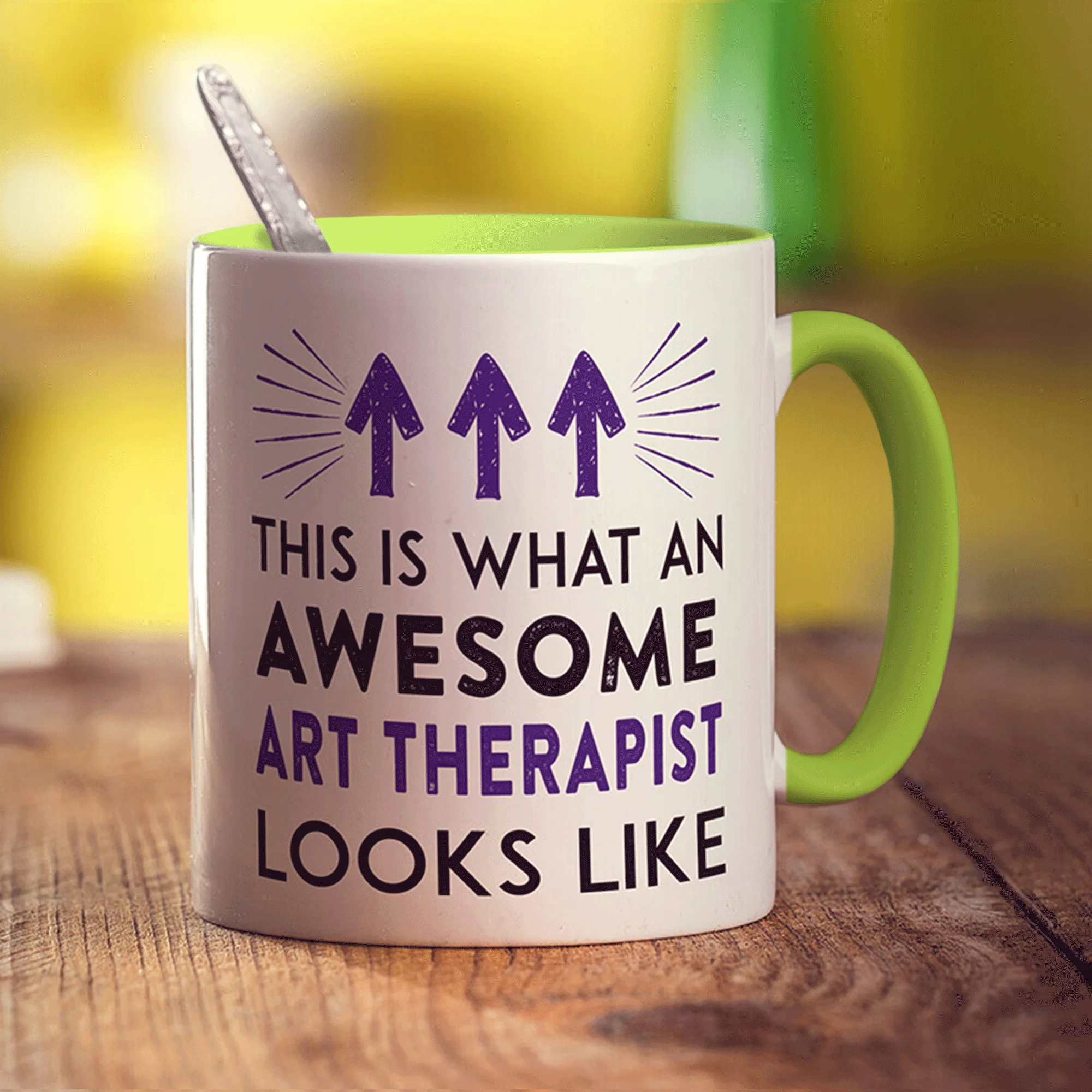 This Is What An Awesome Art Therapist Looks Like Mug - Image 5