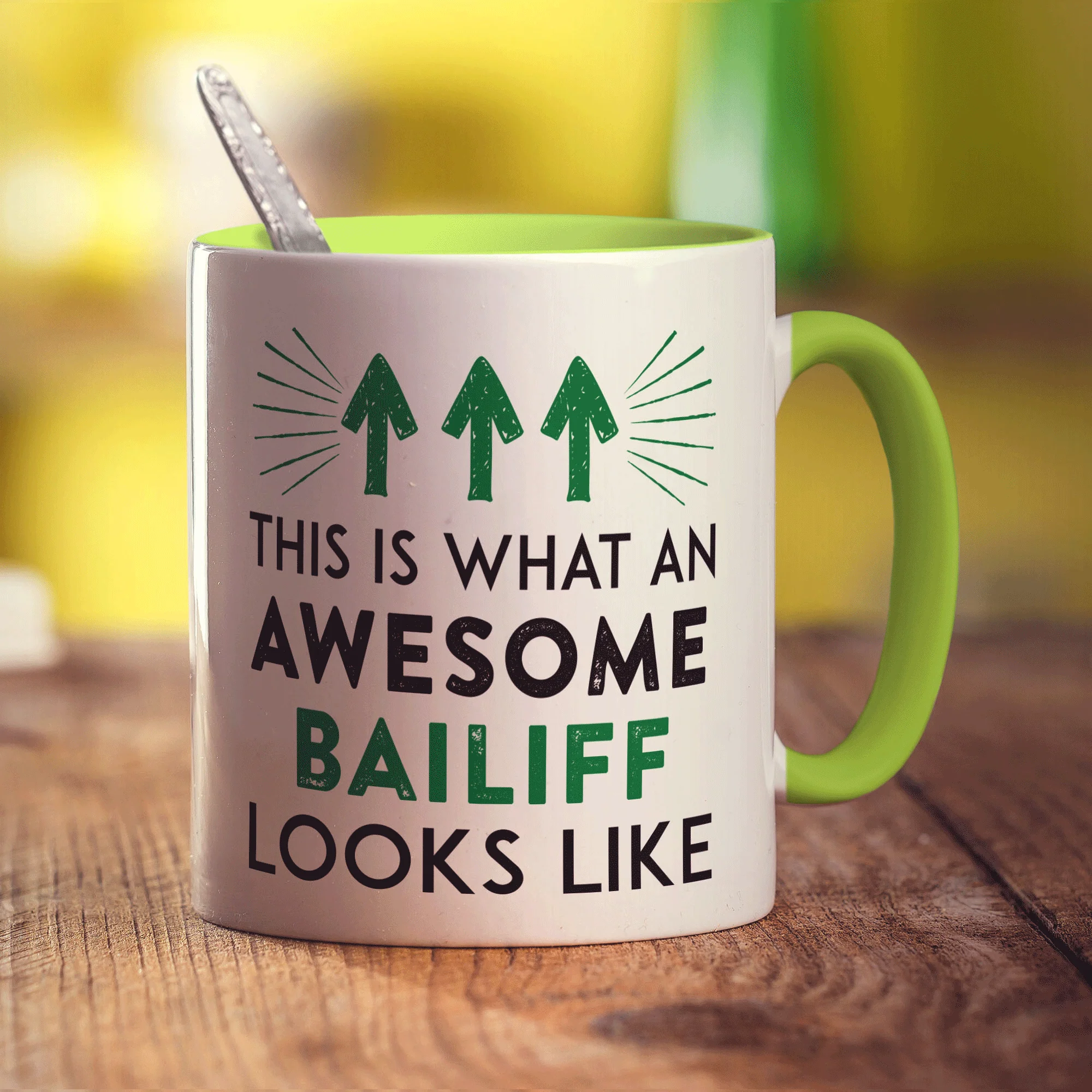 This Is What An Awesome Bailiff Looks Like Mug - Image 7