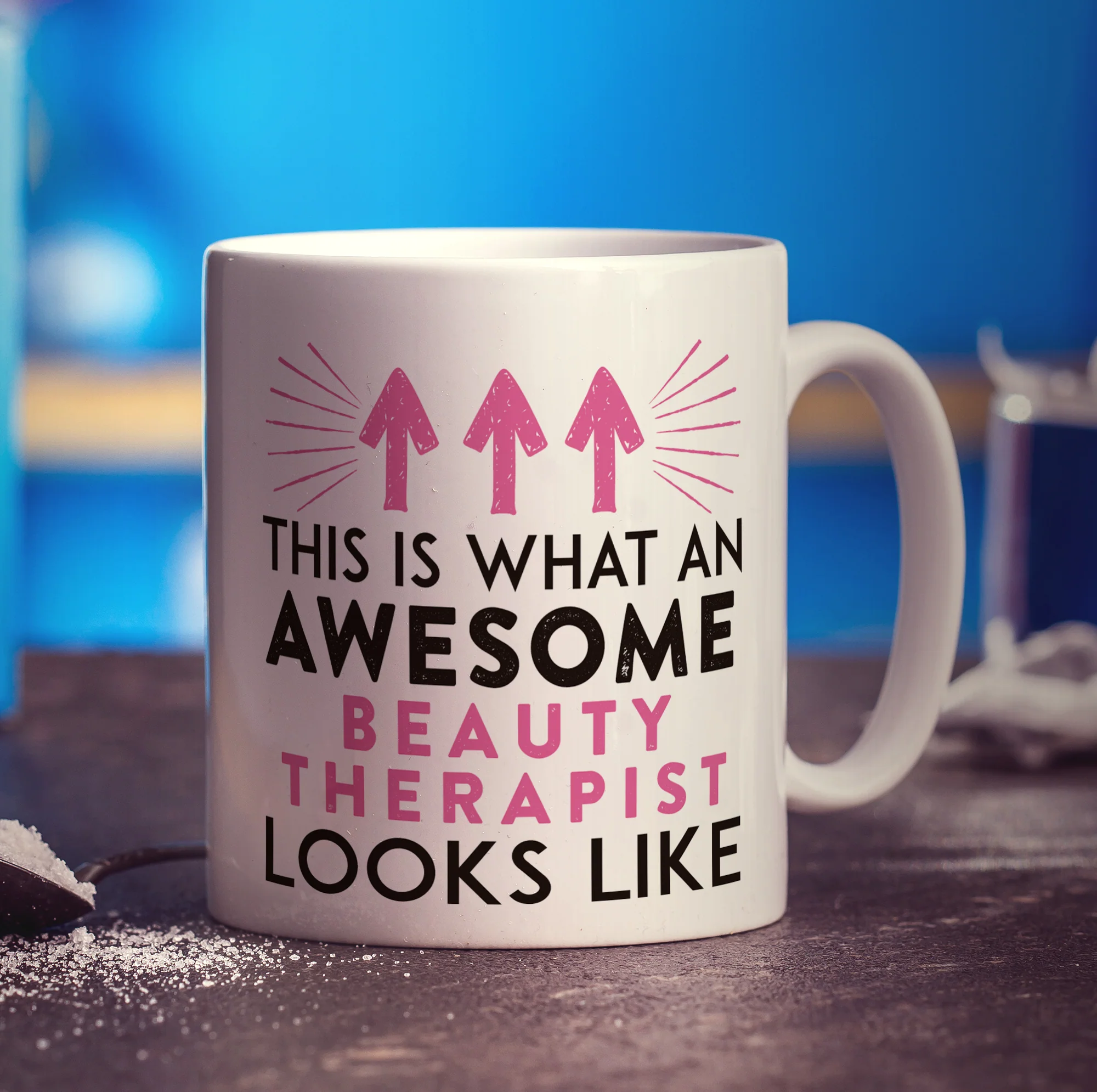 This is What an Awesome Beauty Therapist Looks Like Mug - Image 3