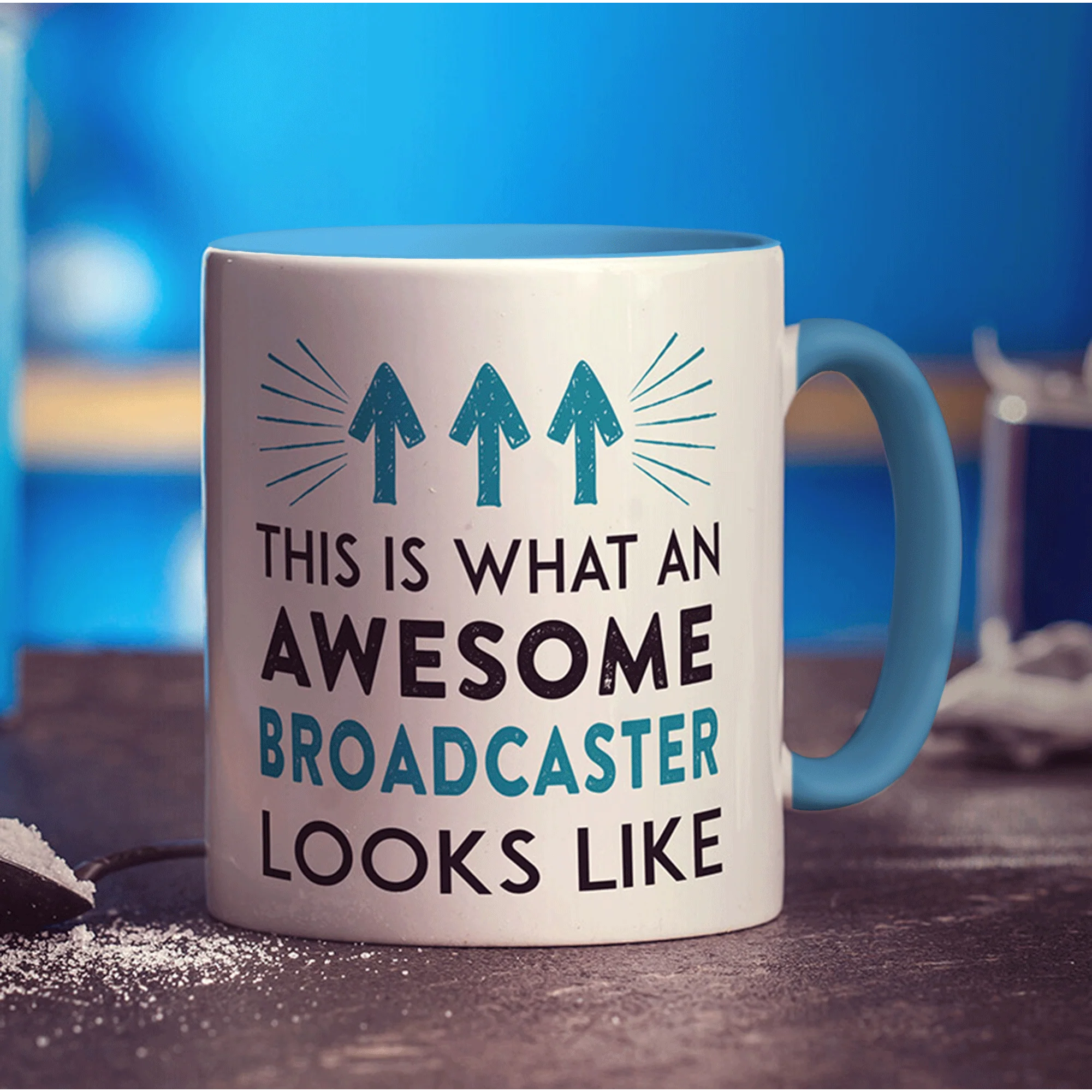 This Is What An Awesome Broadcaster Looks Like Mug - Image 6