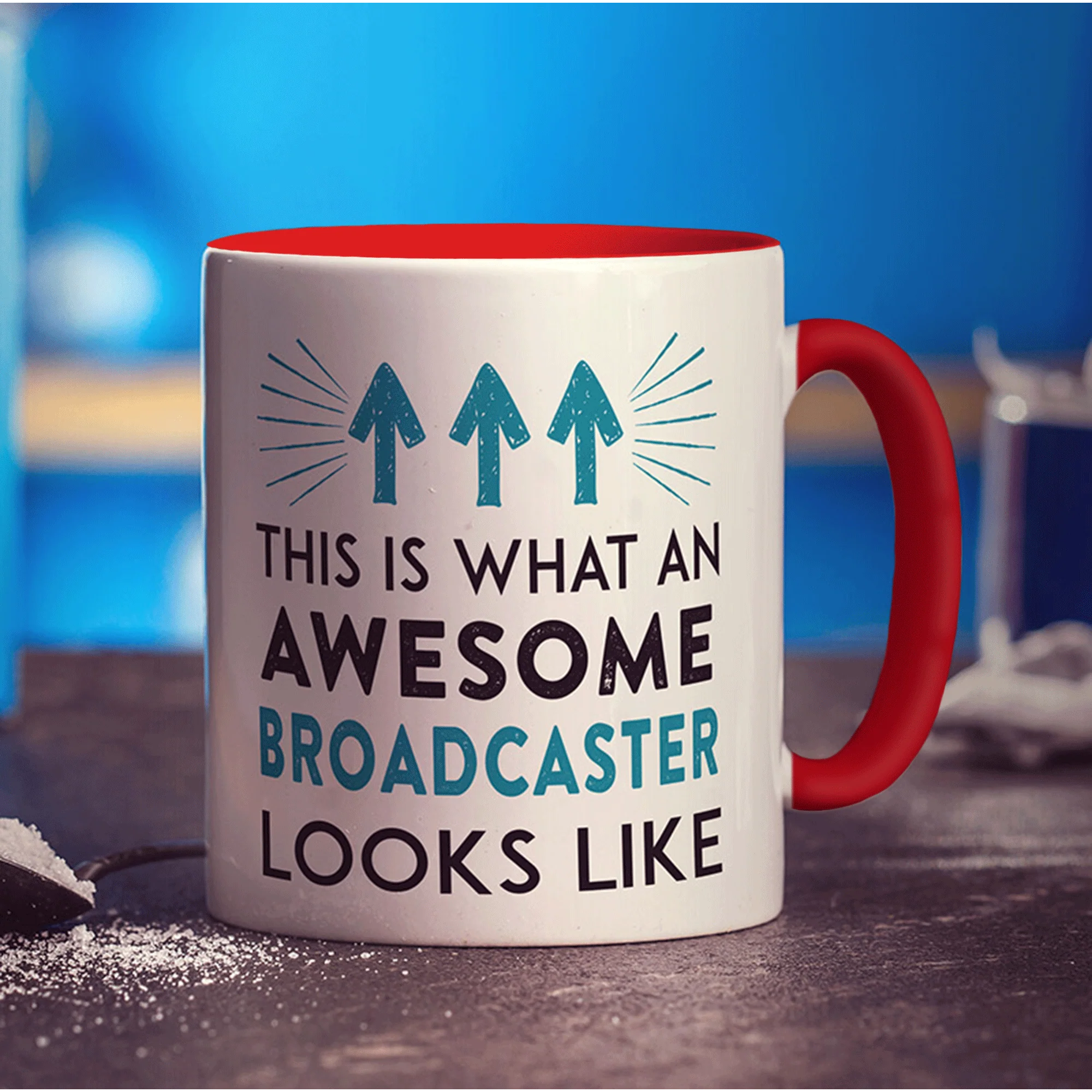 This Is What An Awesome Broadcaster Looks Like Mug - Image 9
