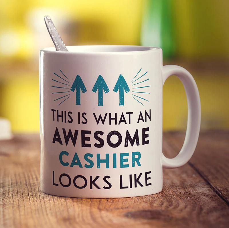 This Is What An Awesome Cashier Looks Like Mug