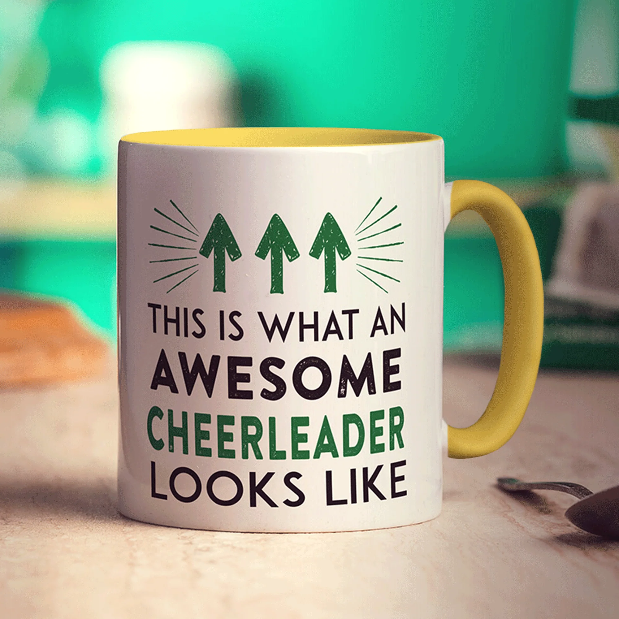This Is What An Awesome Cheerleader Looks Like Mug - Image 3