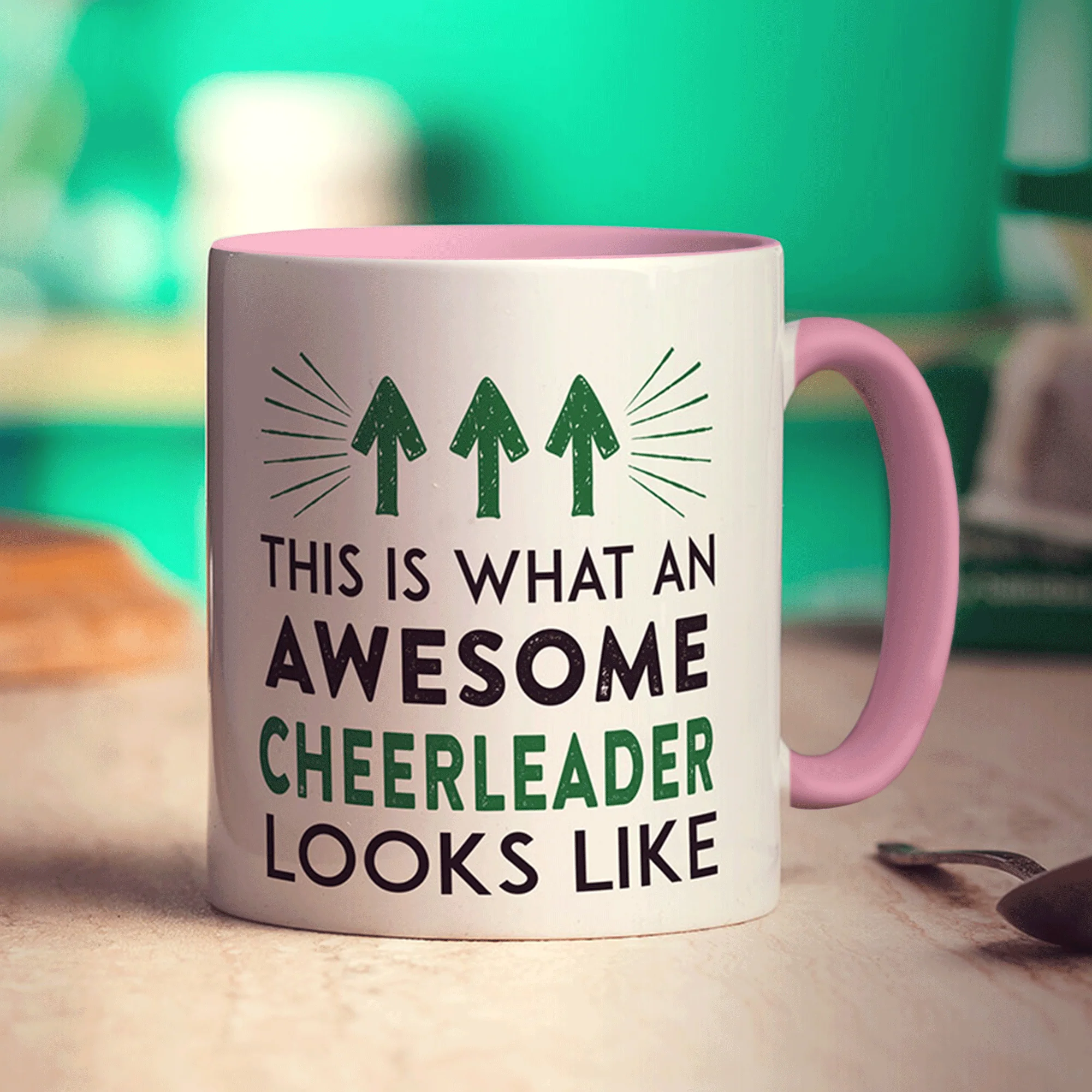 This Is What An Awesome Cheerleader Looks Like Mug - Image 7