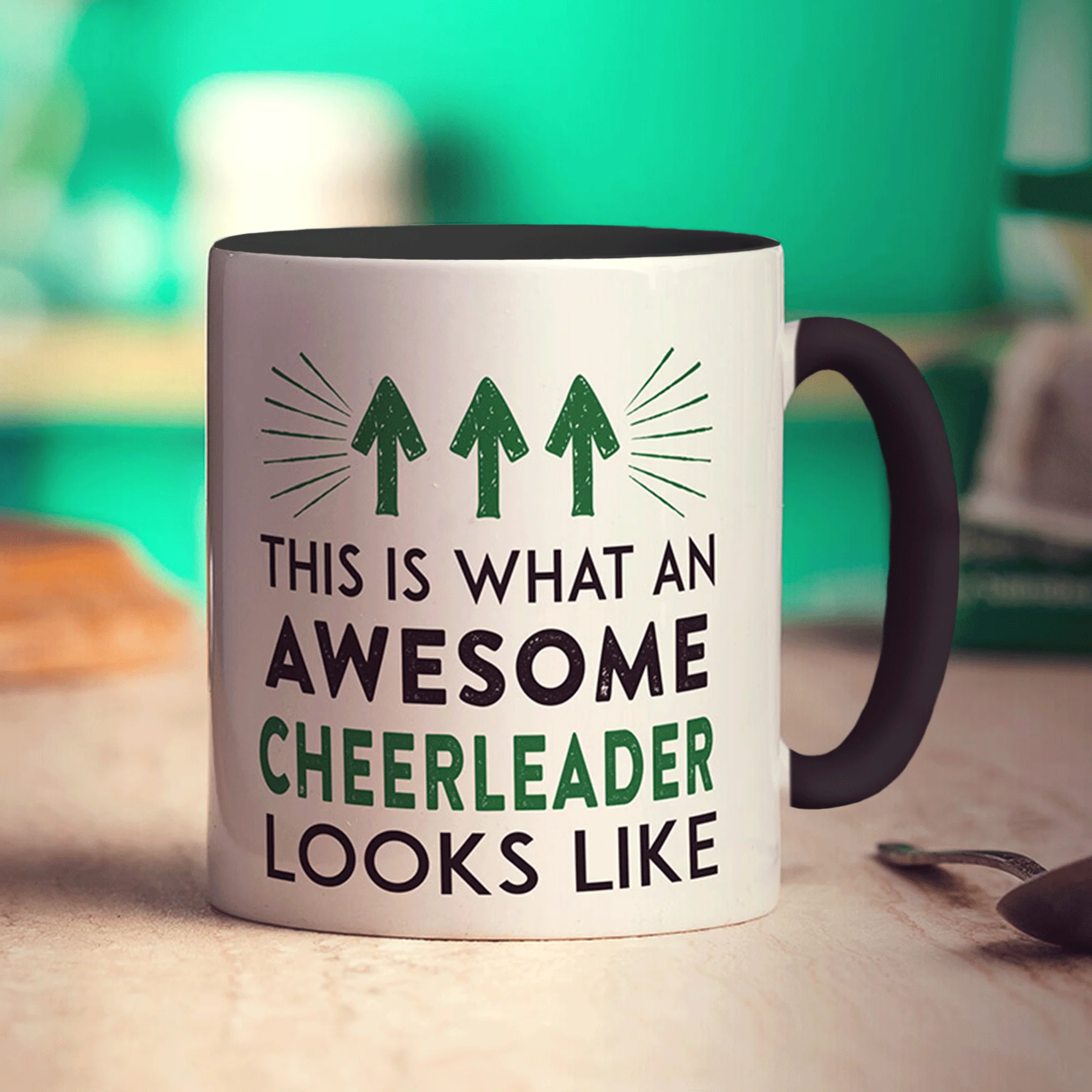 This Is What An Awesome Cheerleader Looks Like Mug - Image 8