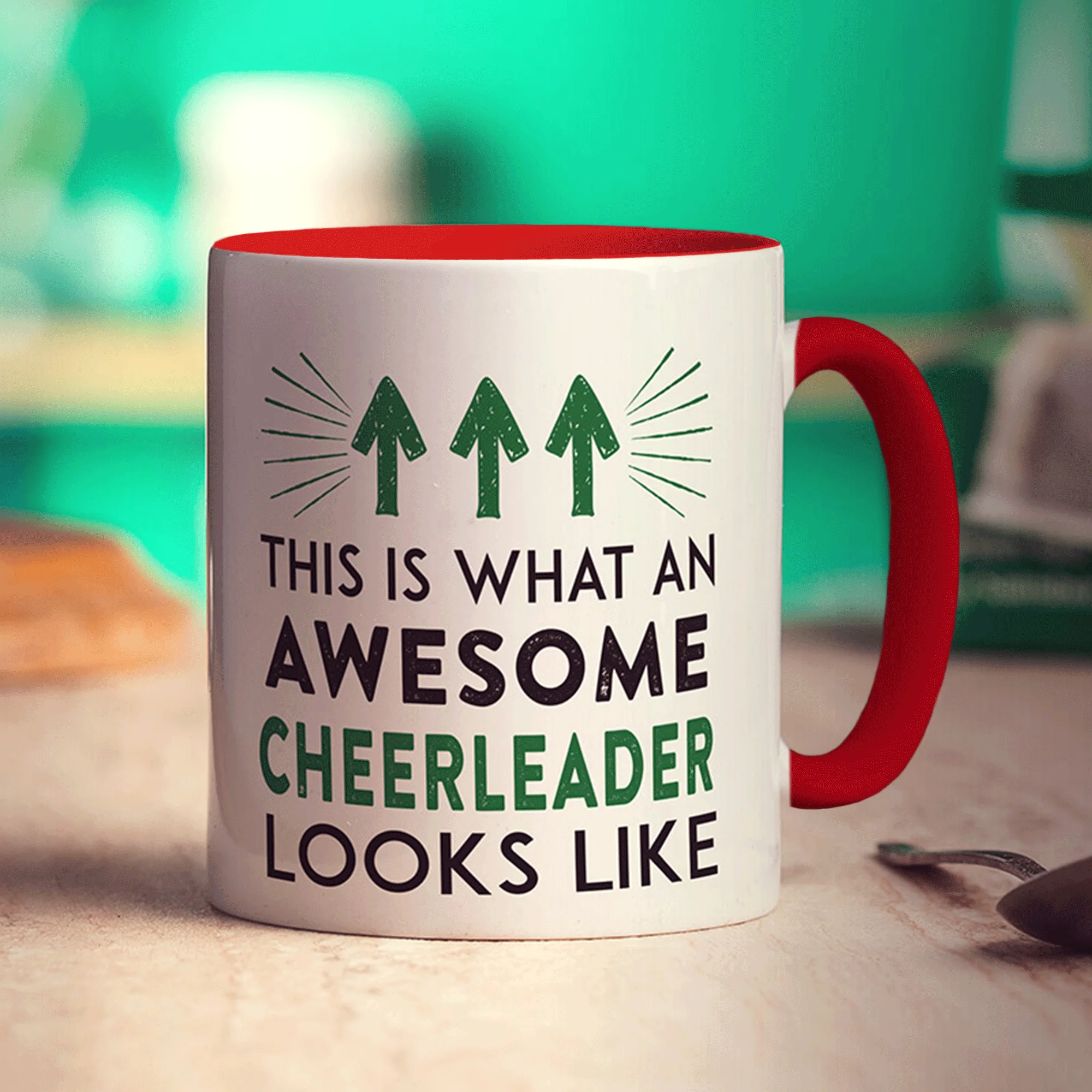 This Is What An Awesome Cheerleader Looks Like Mug - Image 9