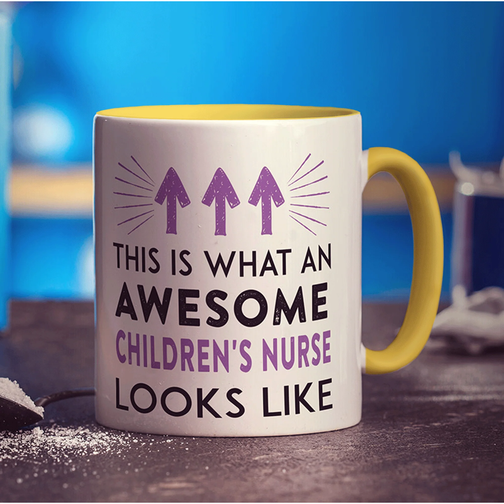 This Is What An Awesome Children's Nurse Looks Like Mug - Image 3