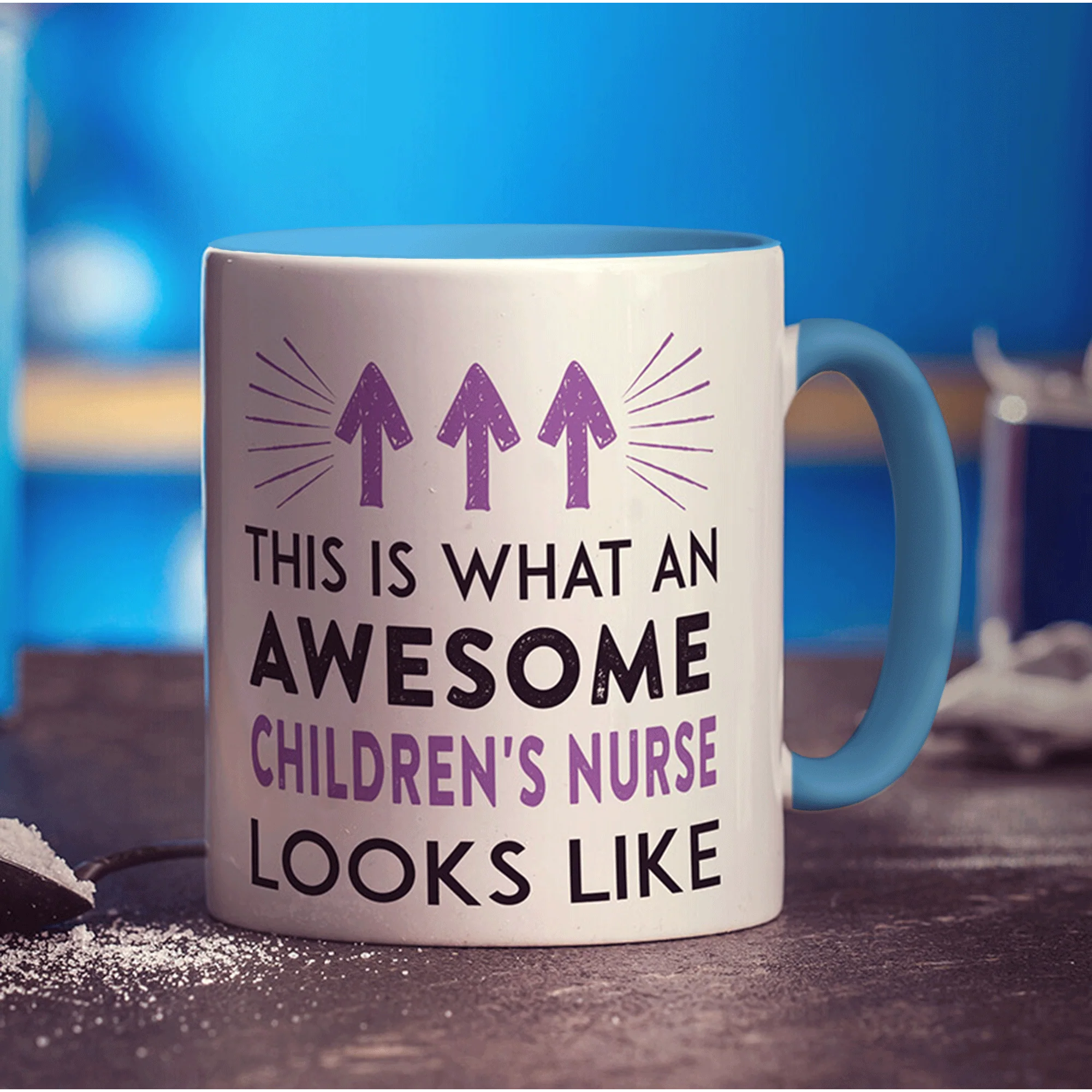 This Is What An Awesome Children's Nurse Looks Like Mug - Image 6