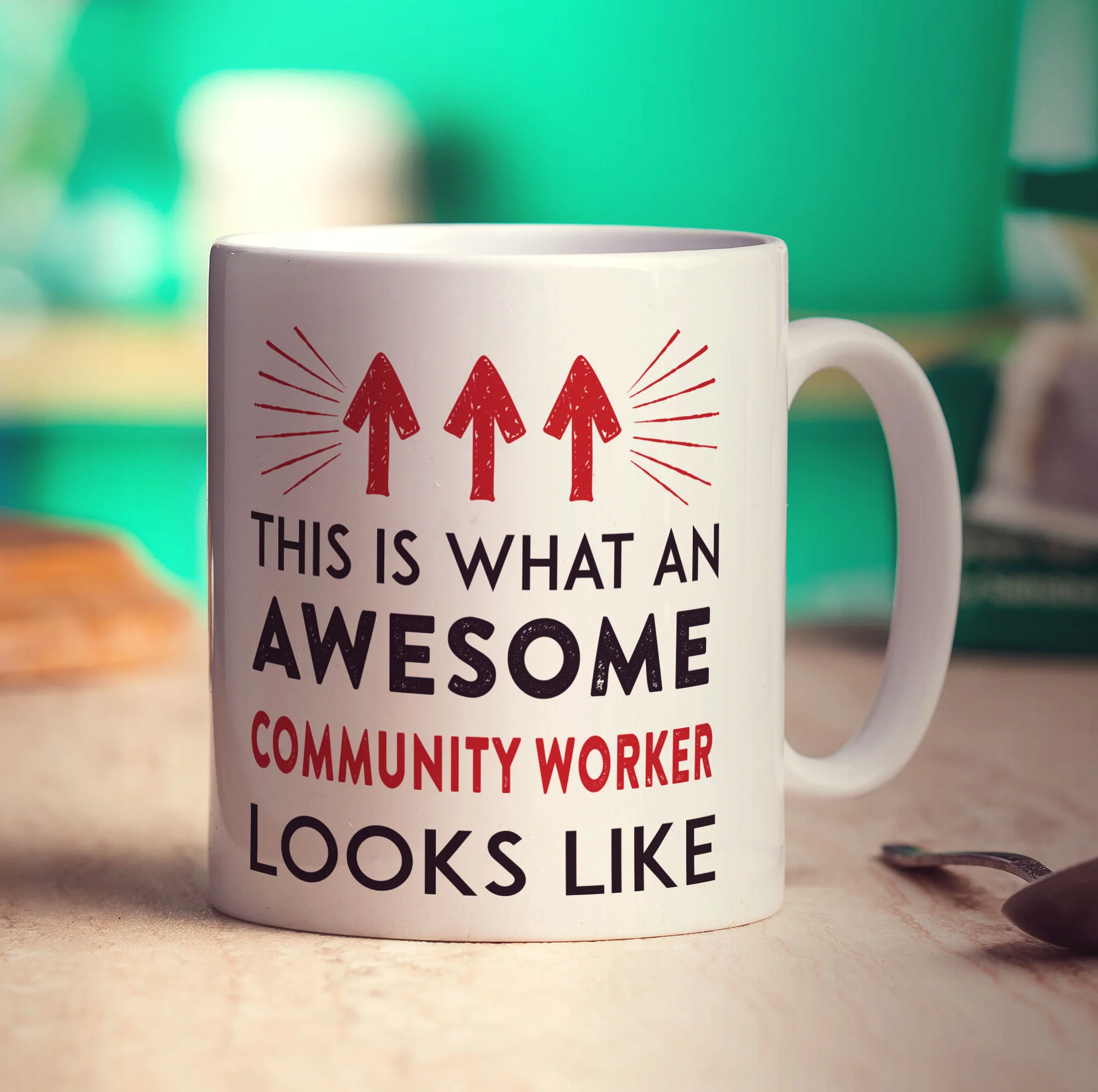 This Is What An Awesome Community Worker Looks Like Mug - Image 3