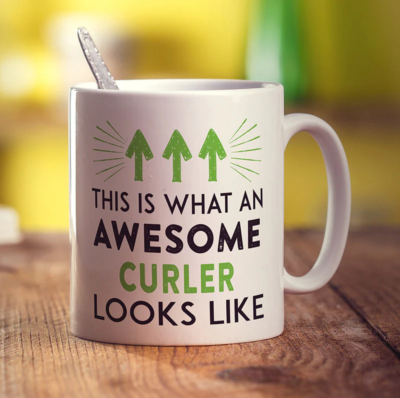 This Is What An Awesome Curler Looks Like Mug